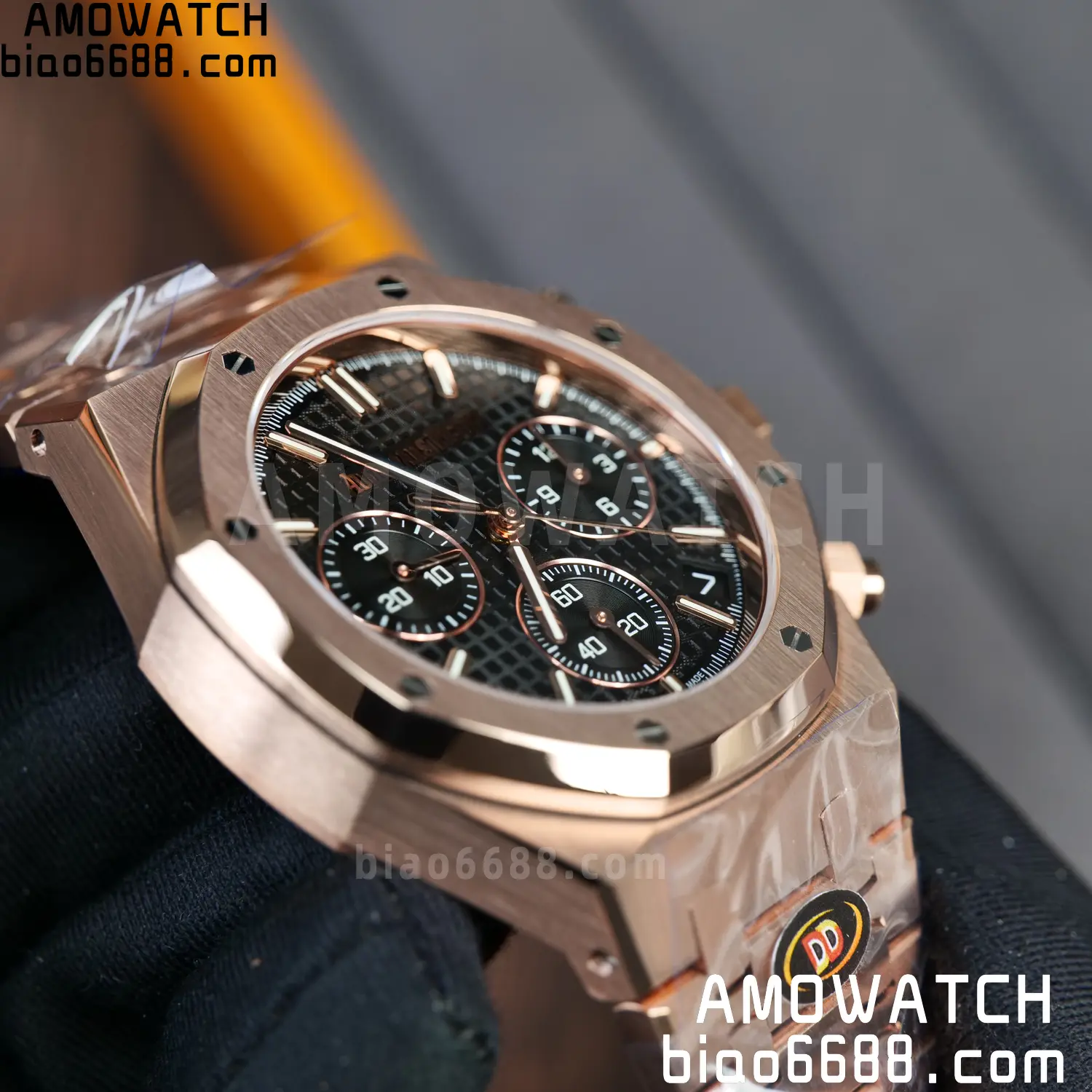 AP Royal Oak Chrono 26240 RG DDF 1:1 Best Edition Black Dial on RG Bracelet DD4401 Super Clone Weight (SW Dial) 80 9b80e62ec3b1699 AMO Watch
