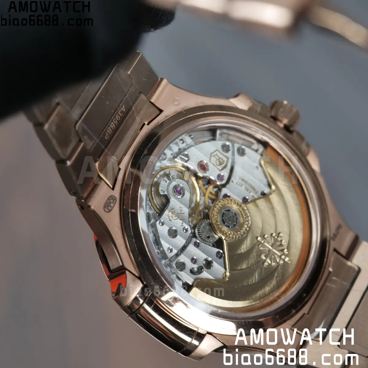 PP Nautilus 7118 RG Ladies DDF 1:1 Best Edition Silver Dial on RG Bracelet DD324 Super Clone 106 e6354651e905457 AMO Watch