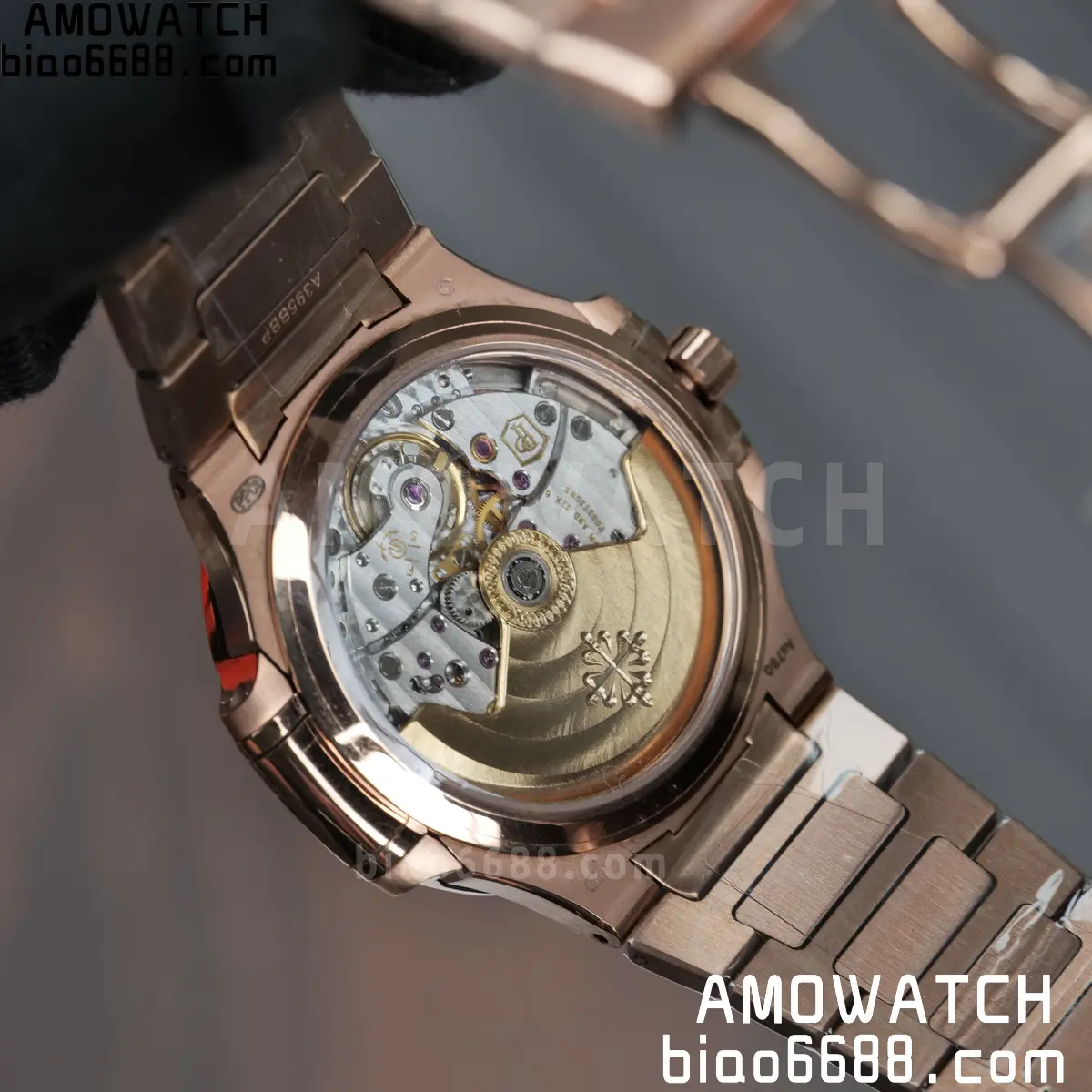 PP Nautilus 7118 RG Ladies DDF 1:1 Best Edition Silver Dial on RG Bracelet DD324 Super Clone 105 fd2aced28c4dc4a AMO Watch
