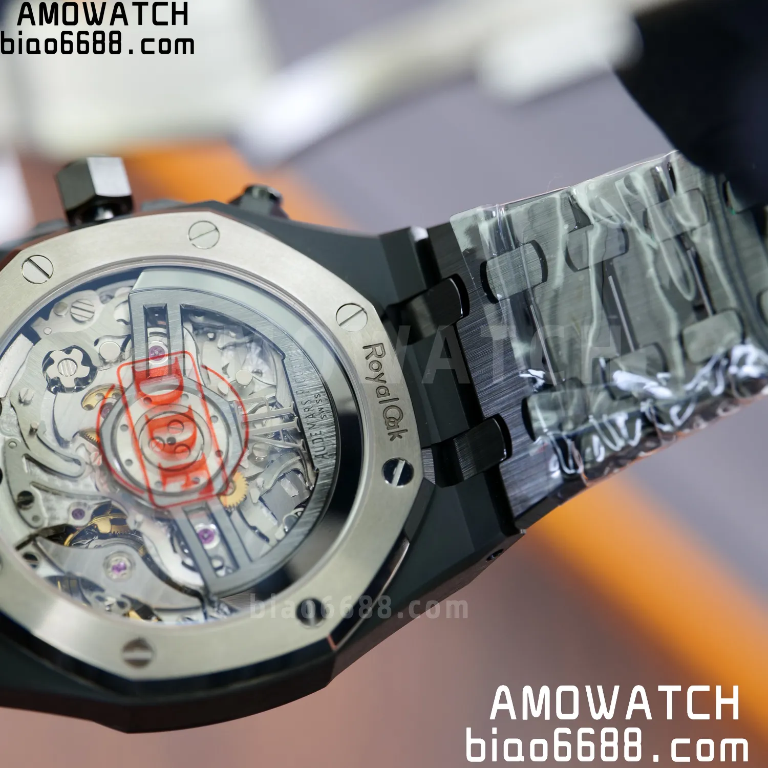 AP Royal Oak Chrono 26240 Black Ceramic DDF 1:1 Best Edition Black Dial SA4401 Super Clone 92 231b4a8168083d8 阿默表行AmoWatch