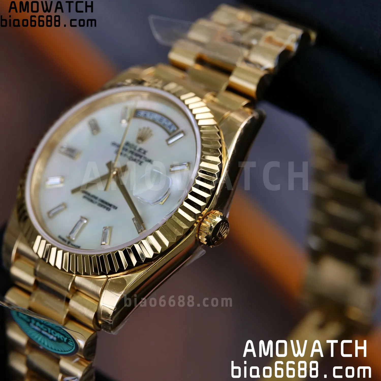 Rolex Day Date 40 YG 228238 RCF 1:1 Best Edition MOP Dial on President Bracelet VR3255 (211g) 67 38c51840c34ee04 AMO Watch