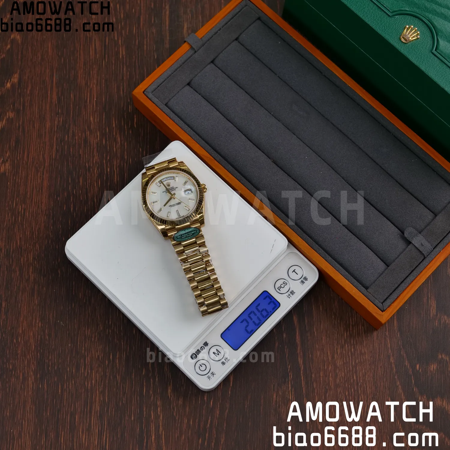 Rolex Day Date 40 YG 228238 RCF 1:1 Best Edition MOP Dial on President Bracelet VR3255 (211g) 55 3ac11971933482e AMO Watch