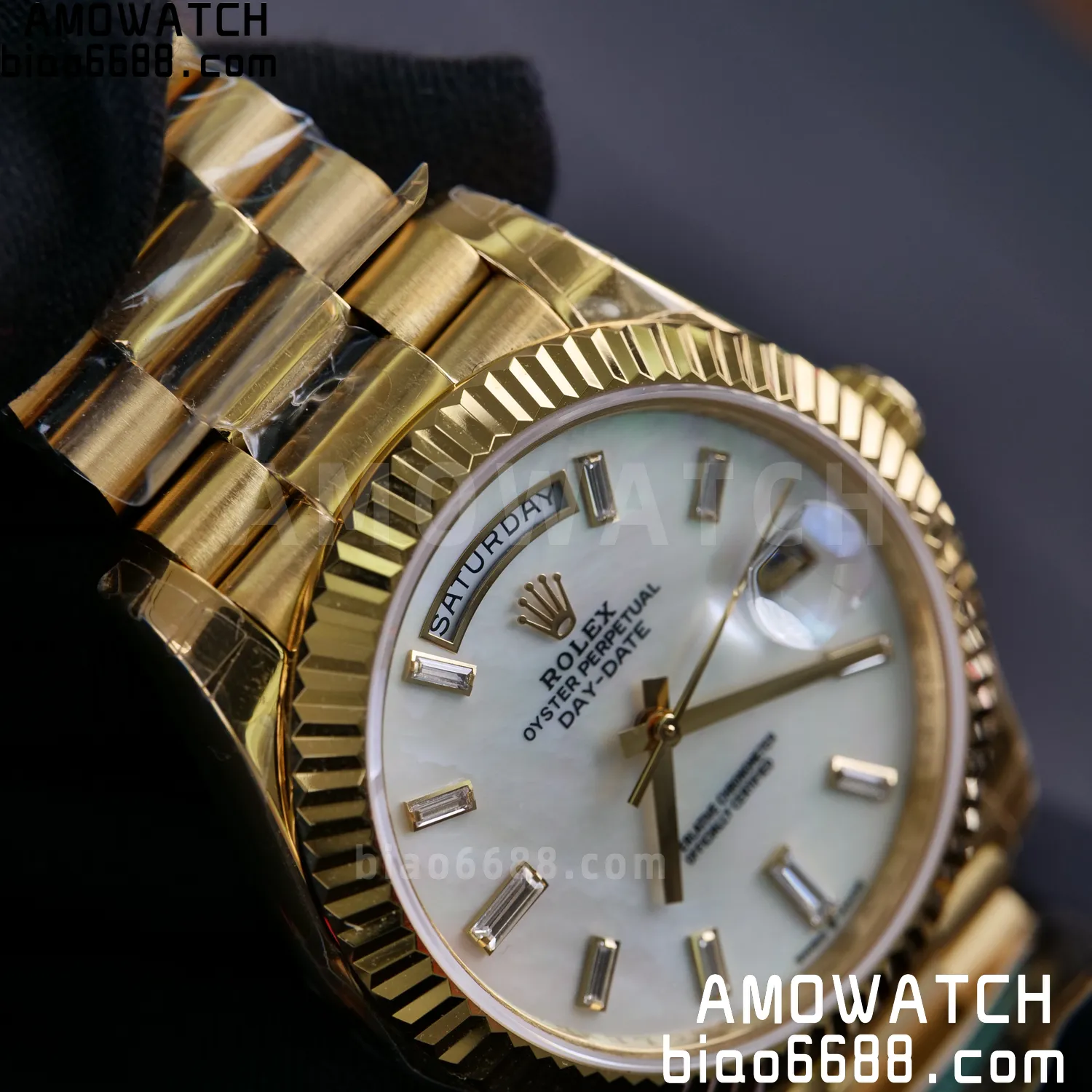 Rolex Day Date 40 YG 228238 RCF 1:1 Best Edition MOP Dial on President Bracelet VR3255 (211g) 70 3f0a41a90a65809 AMO Watch