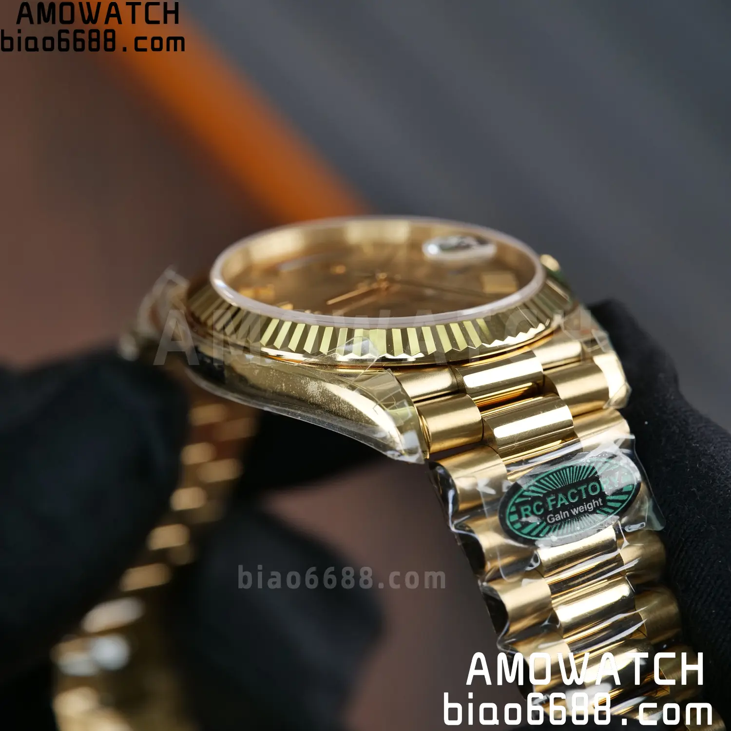 Rolex Day Date 40 YG 228238 RCF 1:1 Best Edition YG Dial on President Bracelet VR3255 (210g) 85 620962256ad0268 AMO Watch