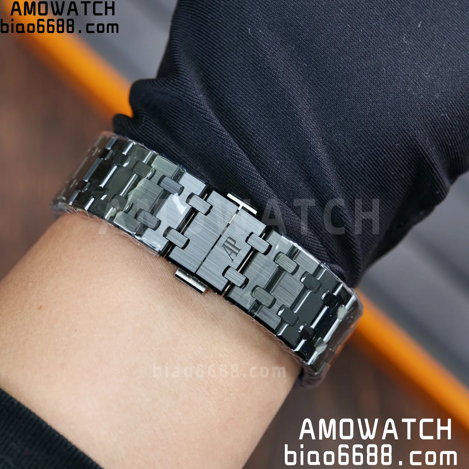 AP Royal Oak Chrono 26240 Black Ceramic DDF 1:1 Best Edition Black Dial SA4401 Super Clone 96 6ea7ad9449ea3cf 阿默表行AmoWatch