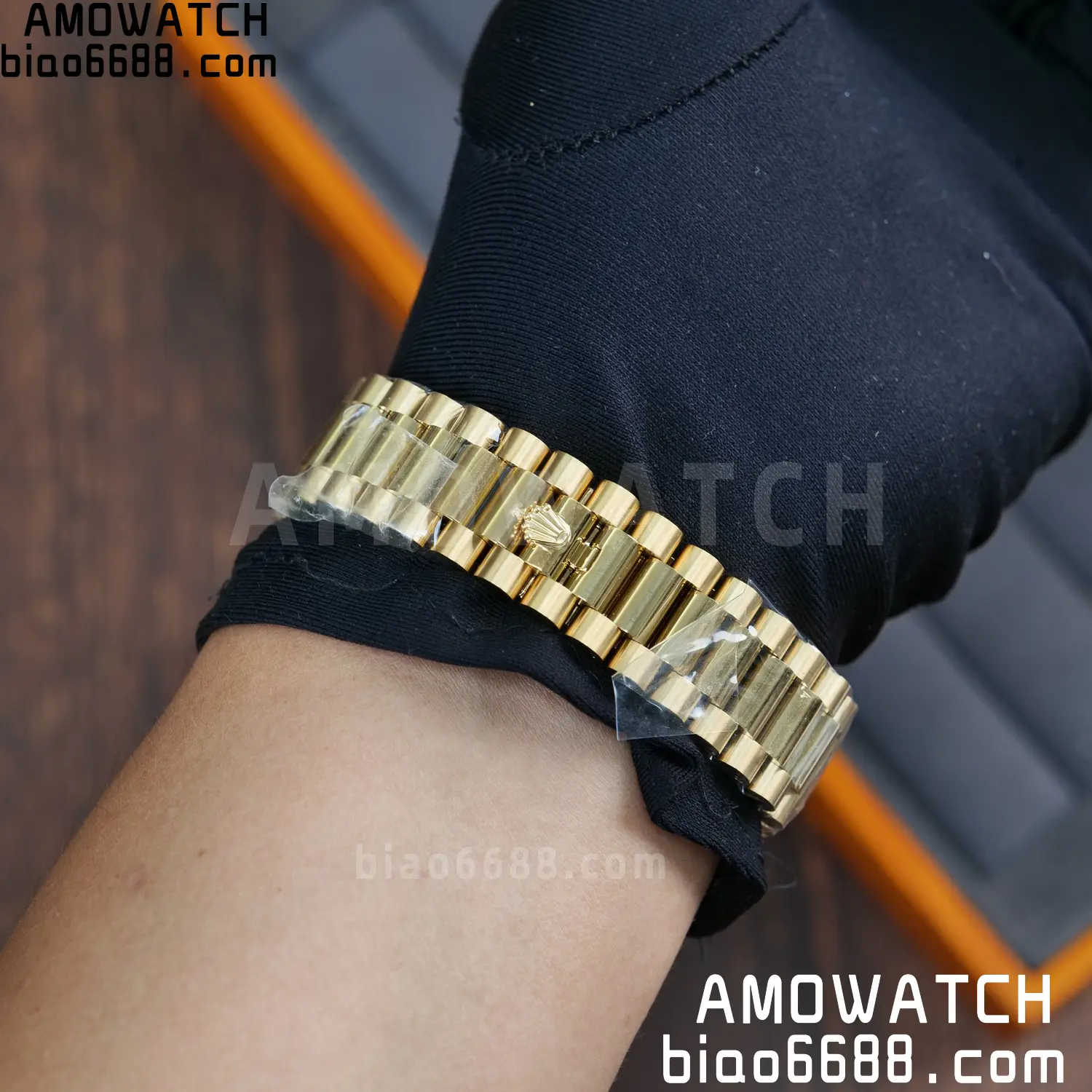 Rolex Day Date 40 YG 228238 RCF 1:1 Best Edition YG Dial on President Bracelet VR3255 (210g) 103 706f1fda72ab713 AMO Watch