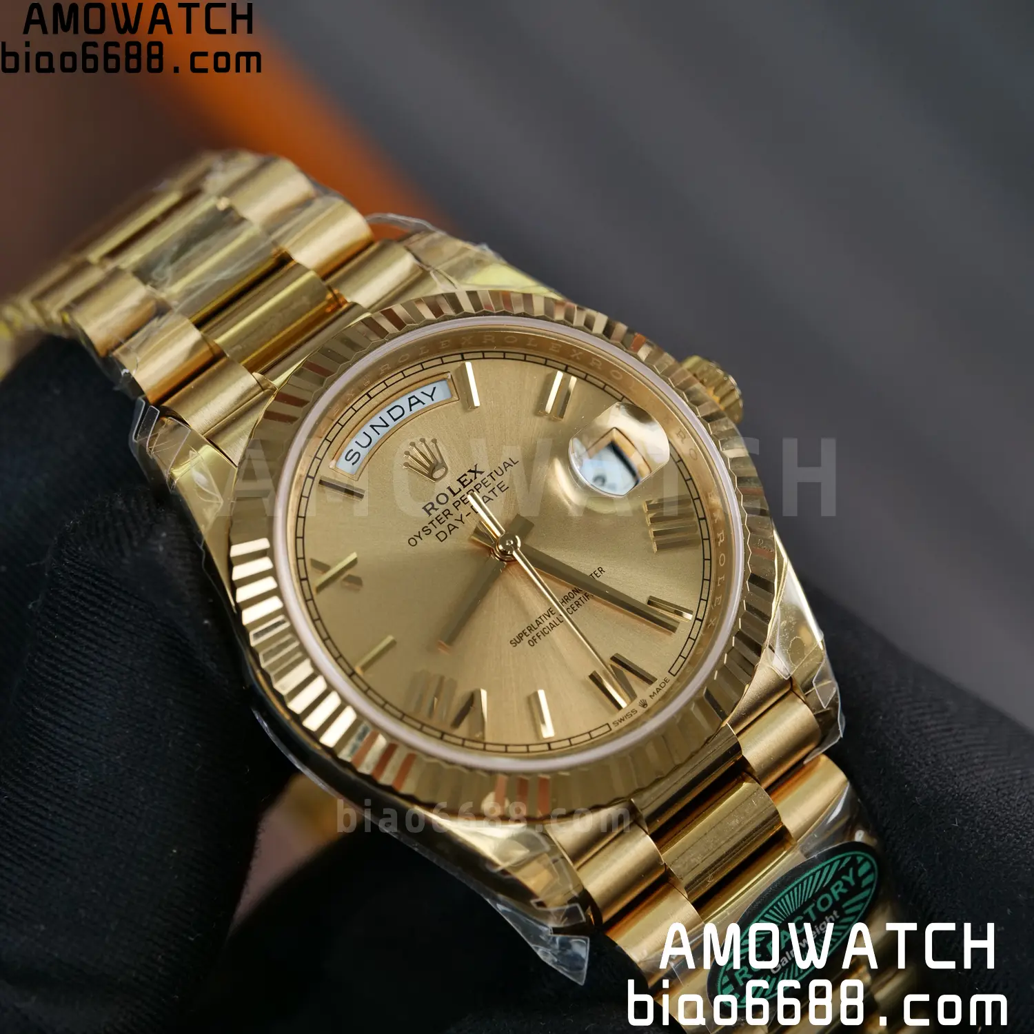 Rolex Day Date 40 YG 228238 RCF 1:1 Best Edition YG Dial on President Bracelet VR3255 (210g) 88 71f2c1a00540895 AMO Watch