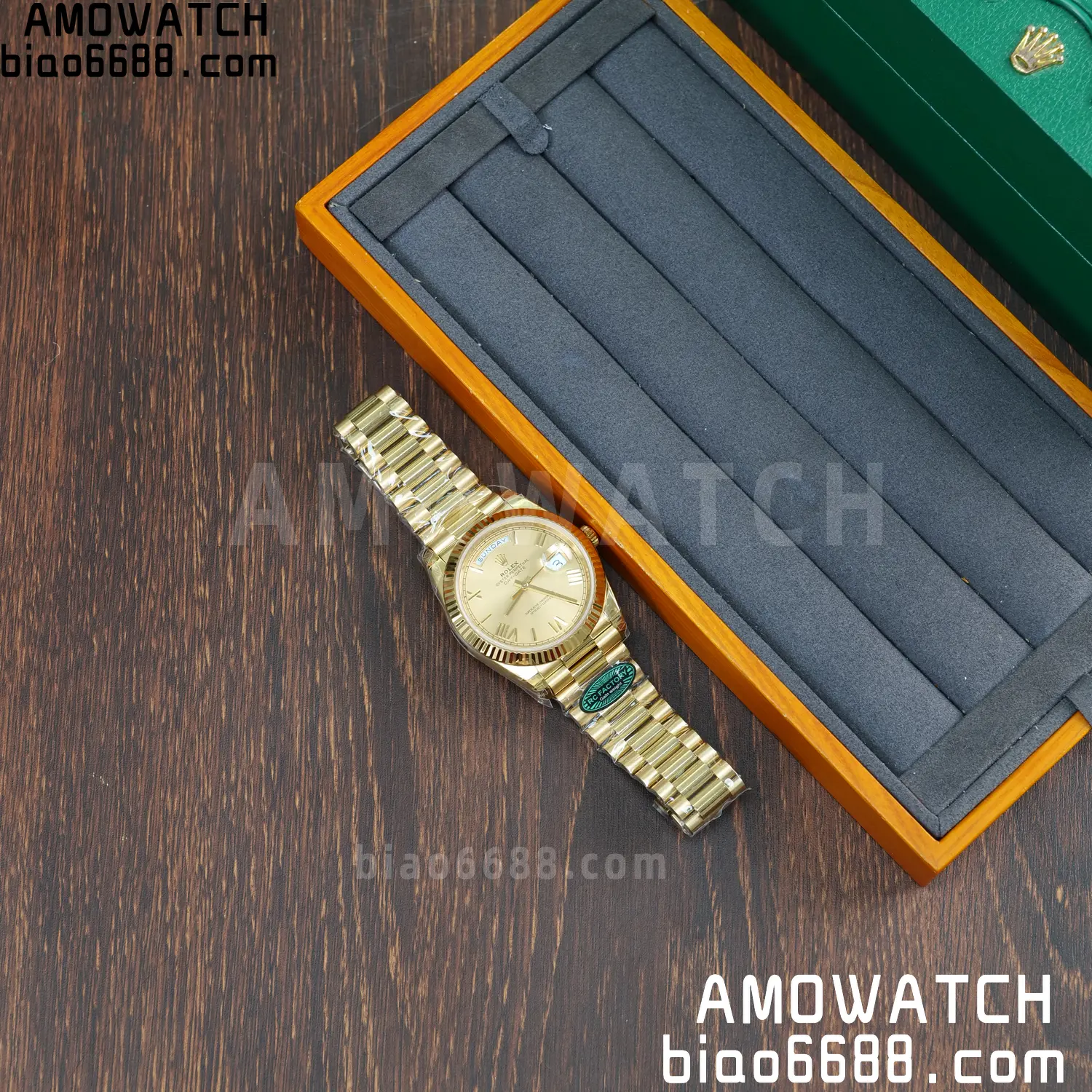Rolex Day Date 40 YG 228238 RCF 1:1 Best Edition YG Dial on President Bracelet VR3255 (210g) 76 889a11dbd40d882 AMO Watch