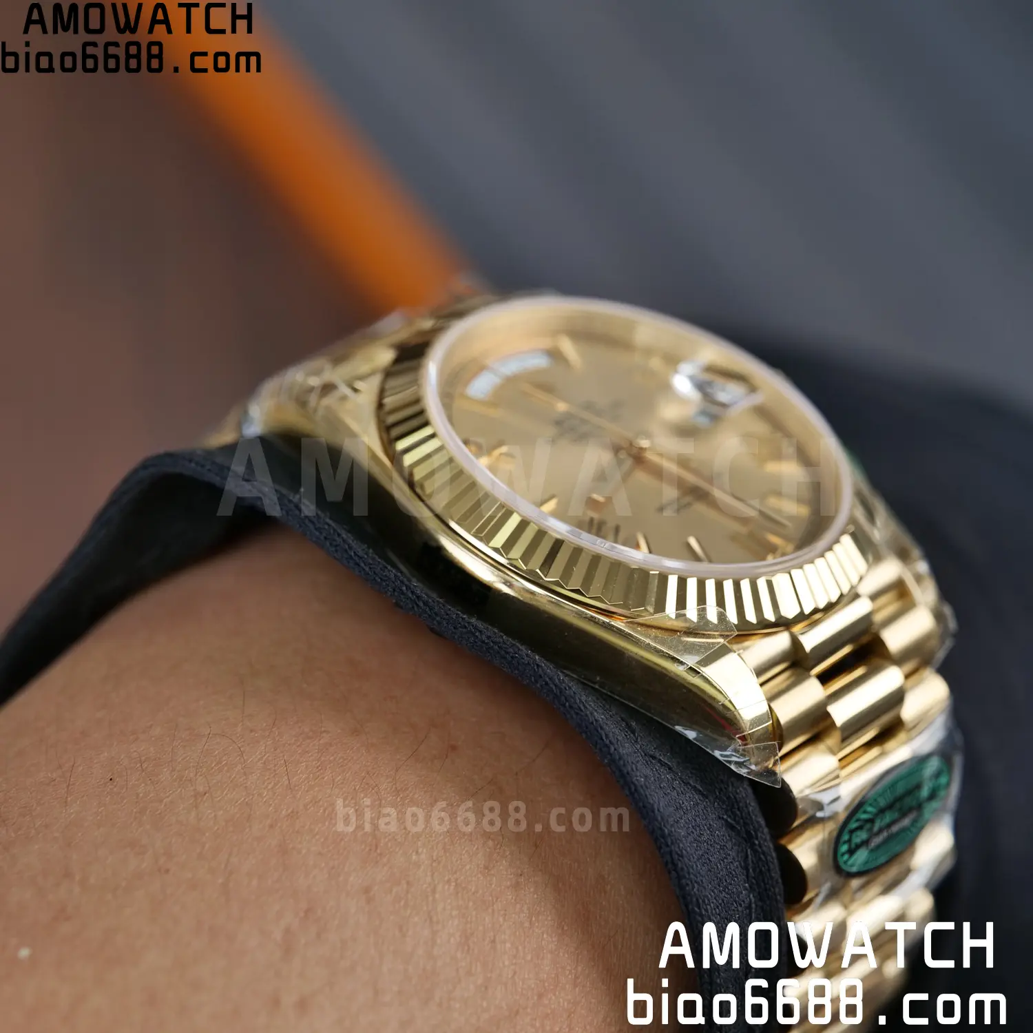Rolex Day Date 40 YG 228238 RCF 1:1 Best Edition YG Dial on President Bracelet VR3255 (210g) 107 996a141165716d1 AMO Watch