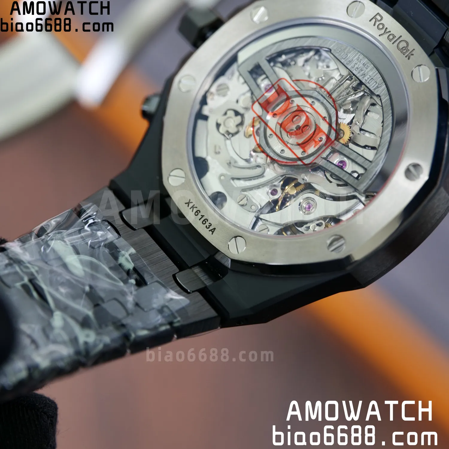 AP Royal Oak Chrono 26240 Black Ceramic DDF 1:1 Best Edition Black Dial SA4401 Super Clone 93 ab292362e1b1bb9 阿默表行AmoWatch