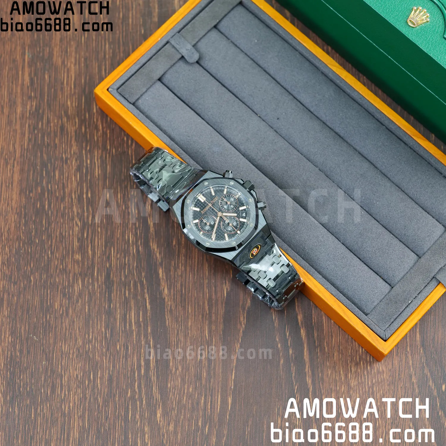 AP Royal Oak Chrono 26240 Black Ceramic DDF 1:1 Best Edition Black Dial SA4401 Super Clone 68 ad93e8cca42c893 阿默表行AmoWatch