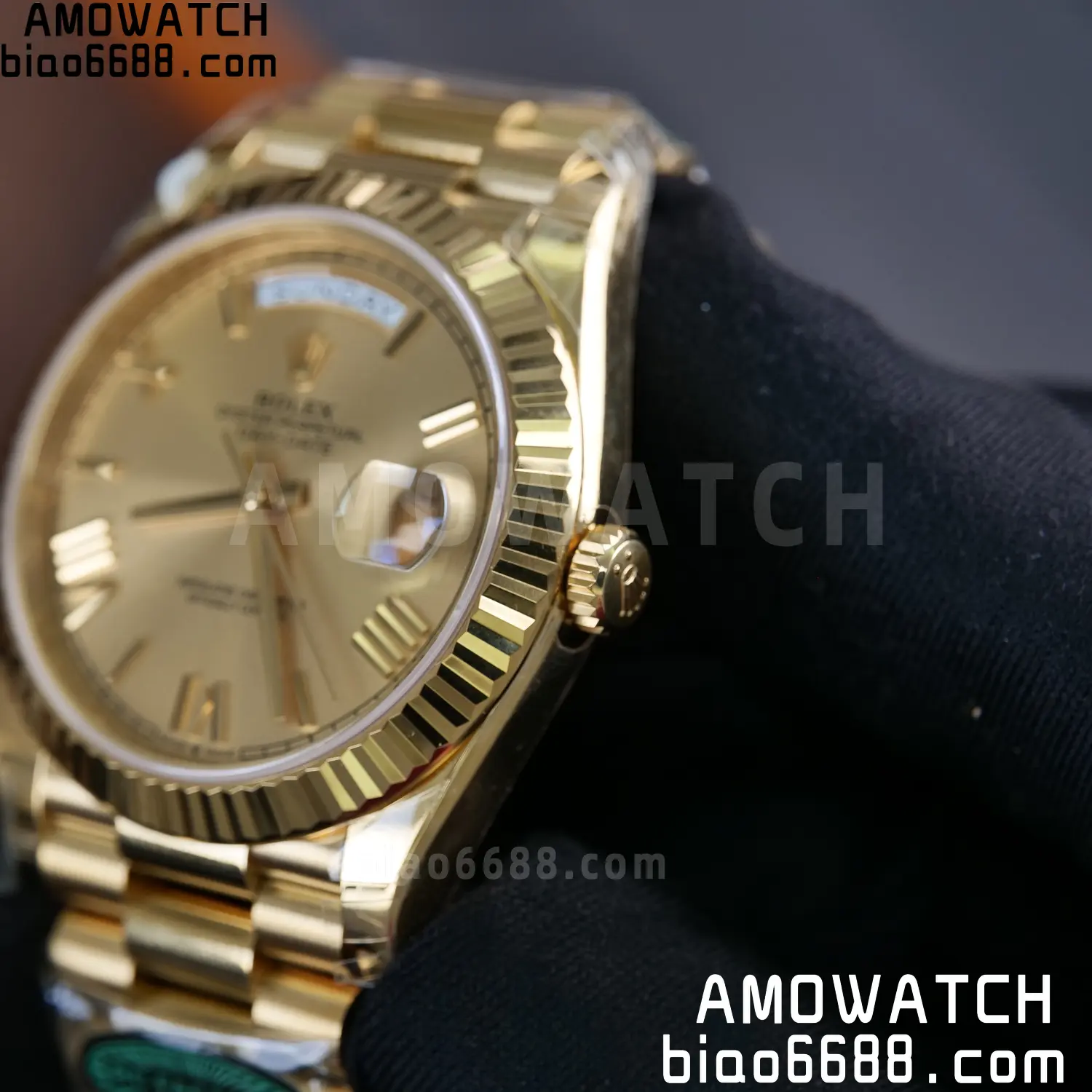 Rolex Day Date 40 YG 228238 RCF 1:1 Best Edition YG Dial on President Bracelet VR3255 (210g) 87 b39dfae5b1a348d AMO Watch