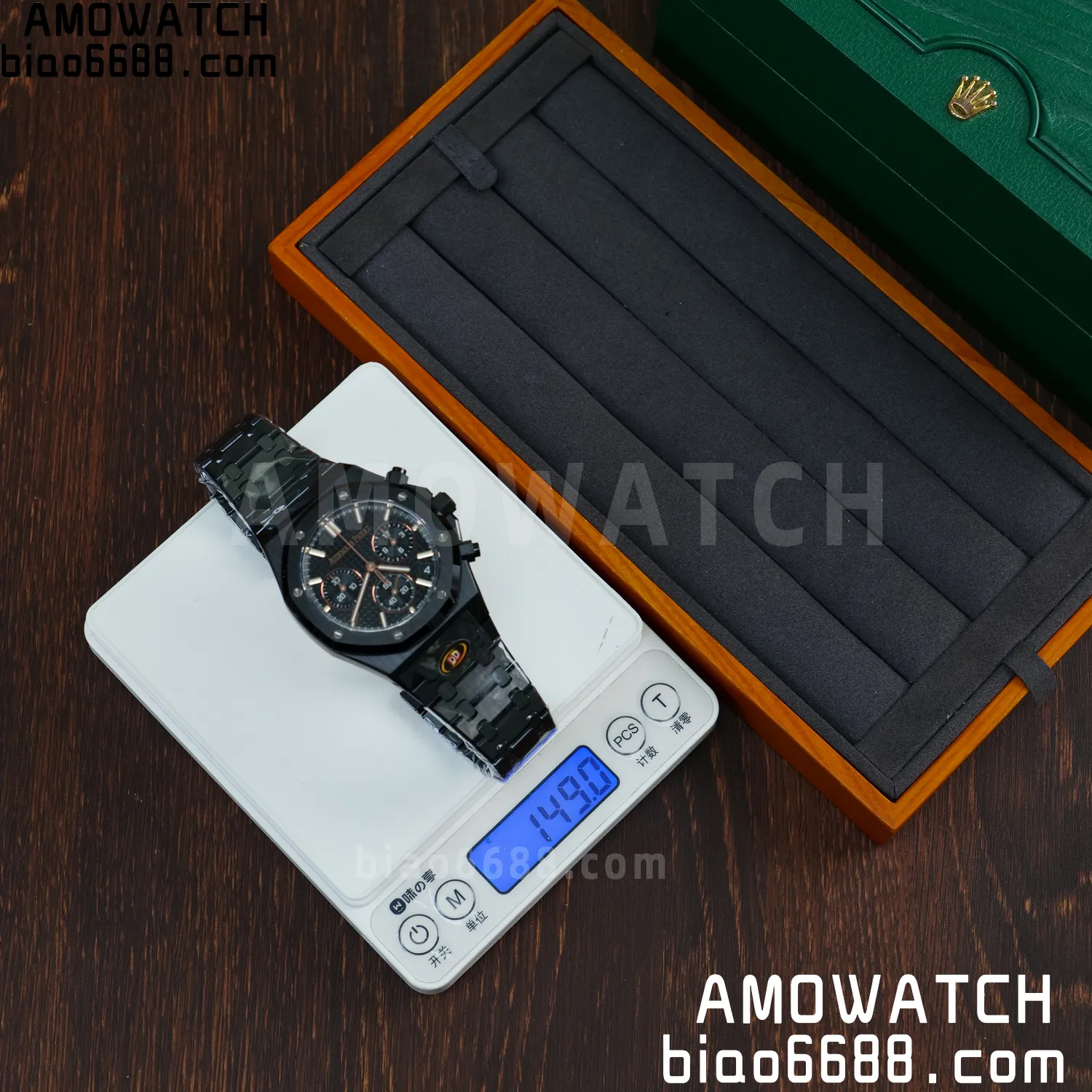 AP Royal Oak Chrono 26240 Black Ceramic DDF 1:1 Best Edition Black Dial SA4401 Super Clone 67 d2584f3551e2f13 阿默表行AmoWatch
