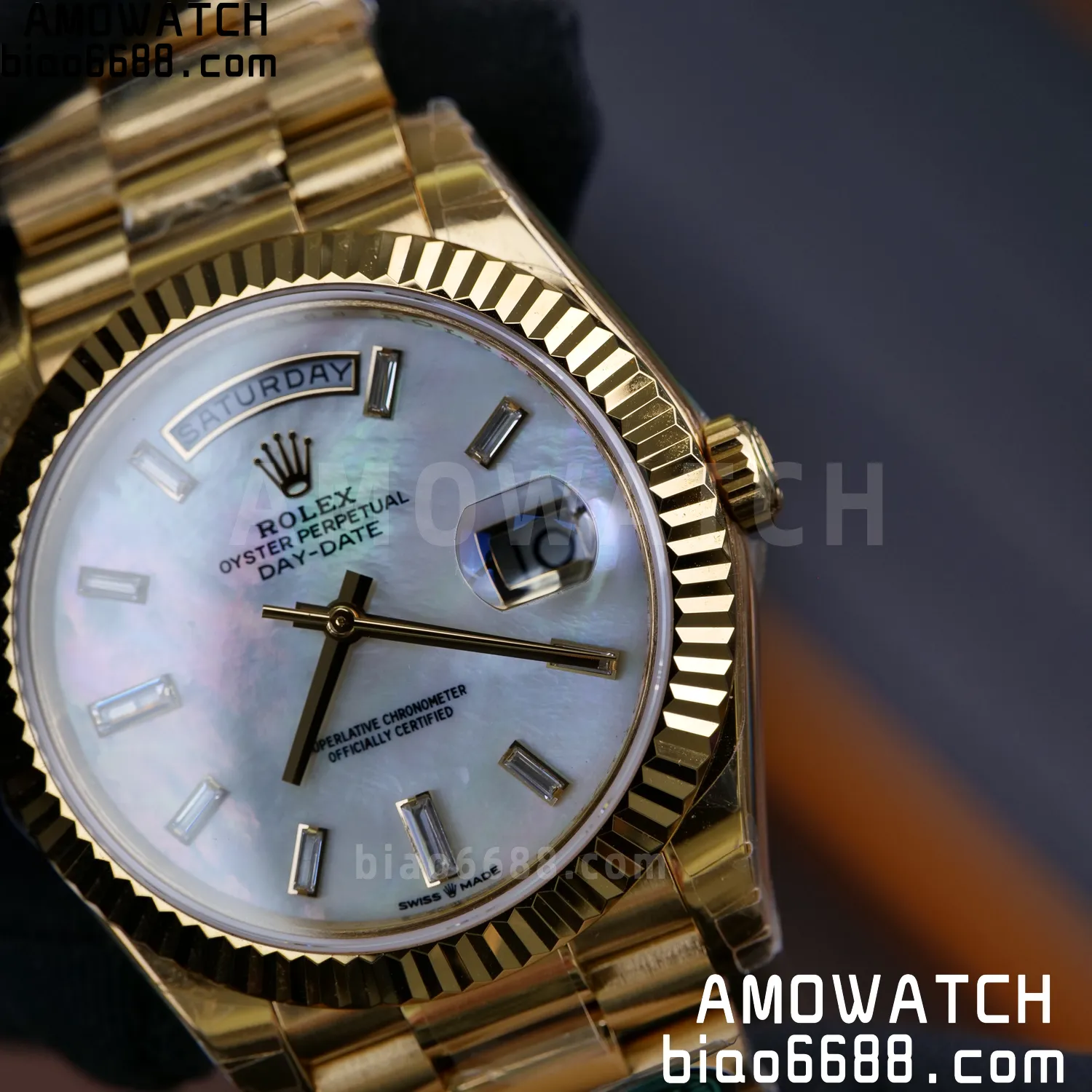 Rolex Day Date 40 YG 228238 RCF 1:1 Best Edition MOP Dial on President Bracelet VR3255 (211g) 71 f9a192c7421890e AMO Watch