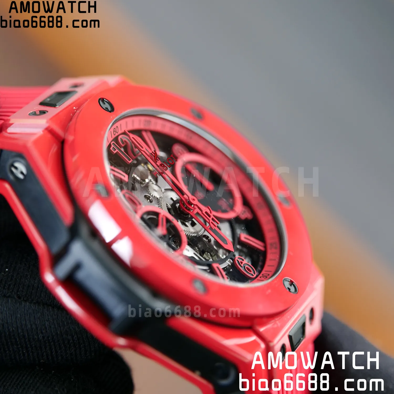 HUBLOT Big Bang Unico 441.CF.8513.RX 42mm BBF 1:1 Best Edition Red Ceramic 67 195051666d82e85 AMO Watch