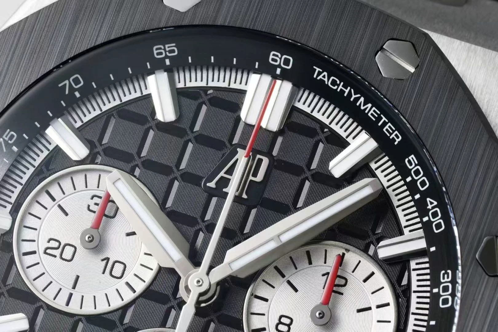 AP Royal Oak Offshore 43mm 26420so SS DDF 1:1 Best Edition Black/White Dial on Black Rubber Strap DD4401 Super Clone 23 1dc78ae25aa2a44 AMO Watch