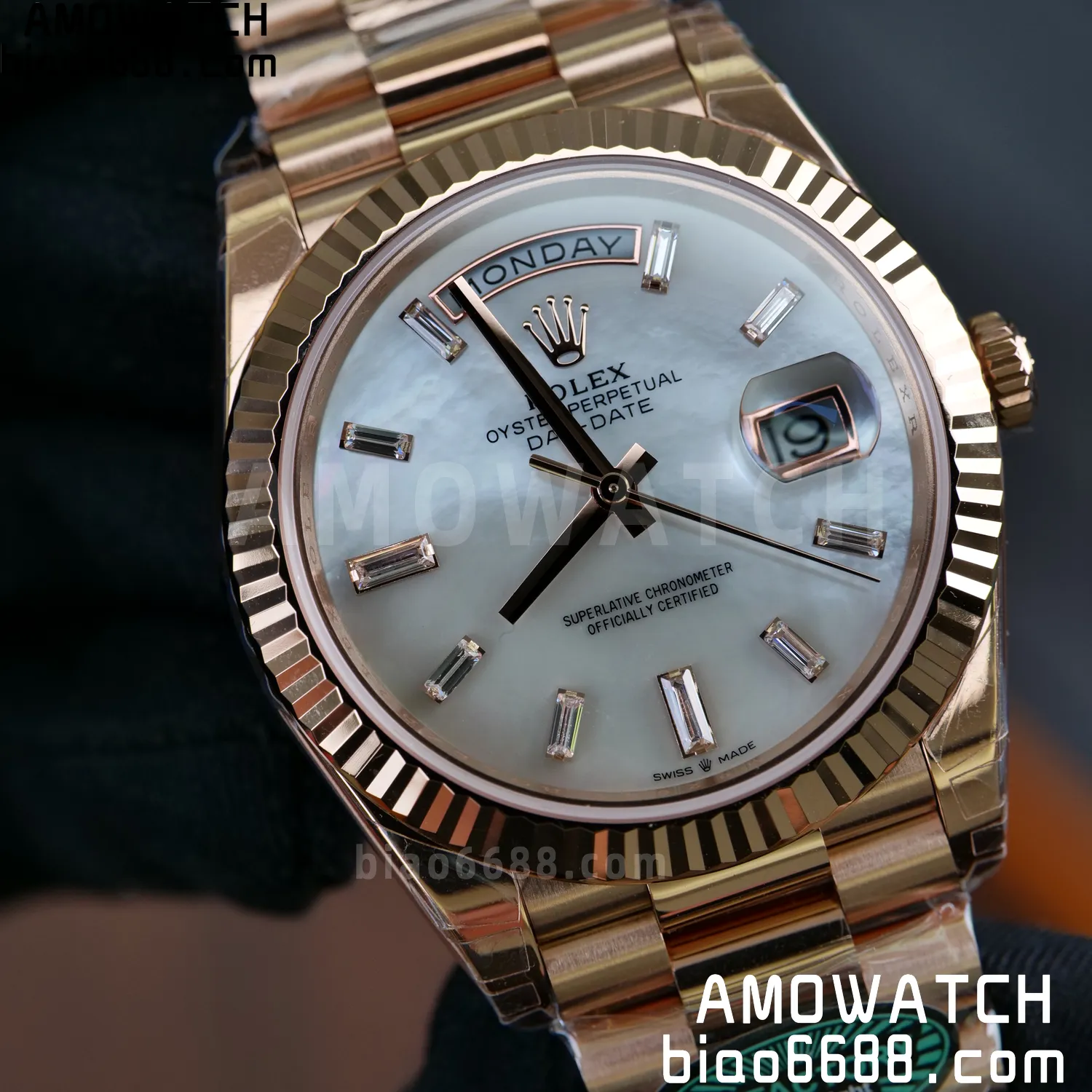 Rolex Day Date 40 RG 228236 RCF 1:1 Best Edition White Roman Dial on President Bracelet VR3255 (211g) 75 2d40d11da5da89f AMO Watch
