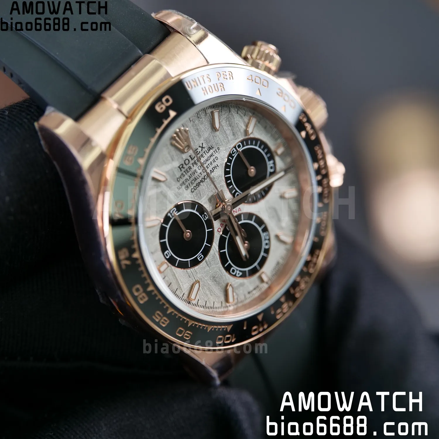 Rolex Daytona 126515 RG ARF1:1 Best Edition Meteorite Dial on Oysterflex Strap DD4131 82 2d993663f747f41 阿默表行AmoWatch
