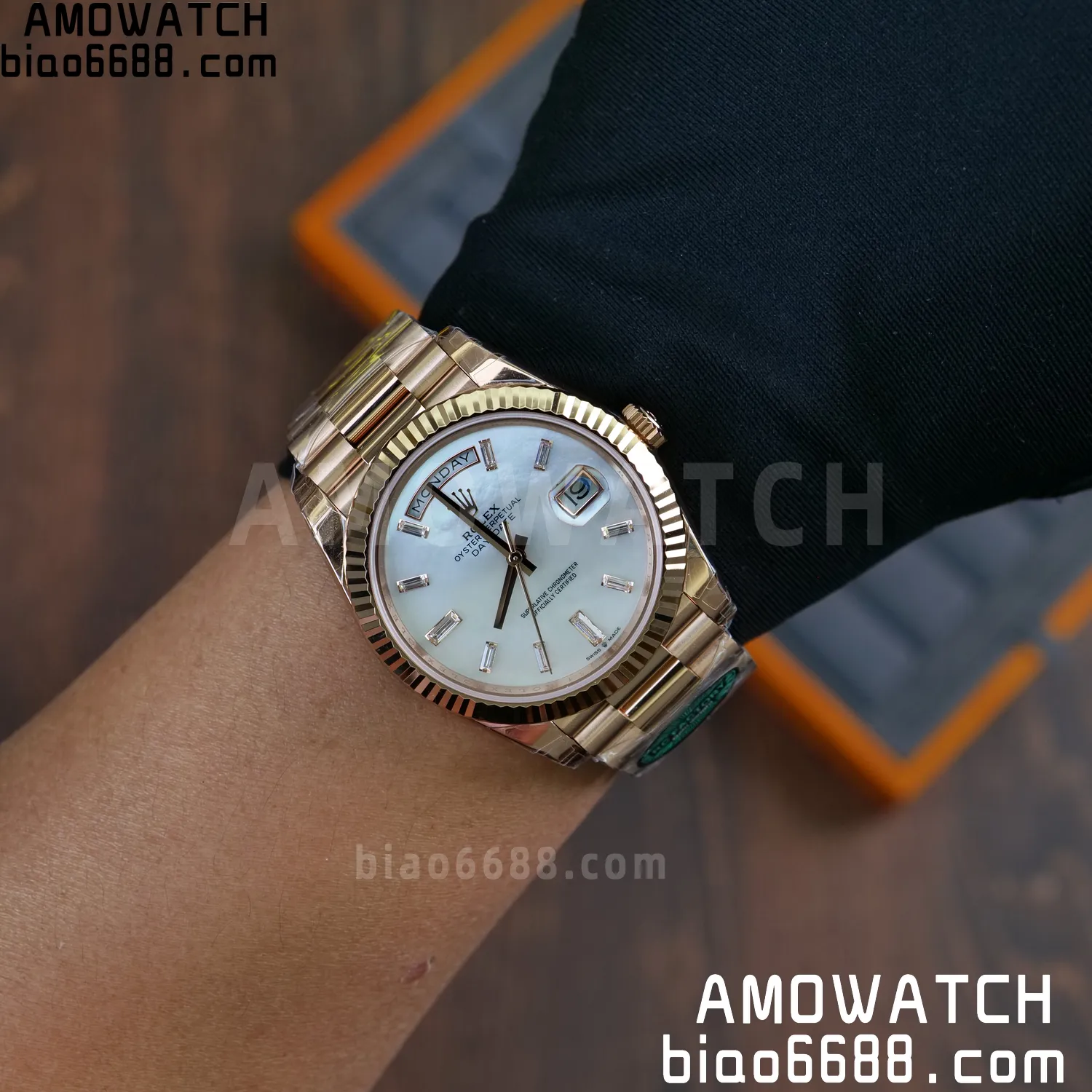 Rolex Day Date 40 RG 228236 RCF 1:1 Best Edition White Roman Dial on President Bracelet VR3255 (211g) 87 2ec6a98baafac39 AMO Watch