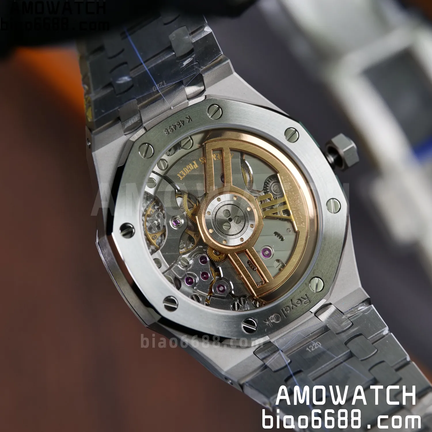 AP Royal Oak 41mm 15510ST SS APS Factory 1:1 Best Edition Black Dial on SS Bracelet SA4302 Super Clone (Free Sprung) 93 31100ada61b9569 阿默表行AmoWatch