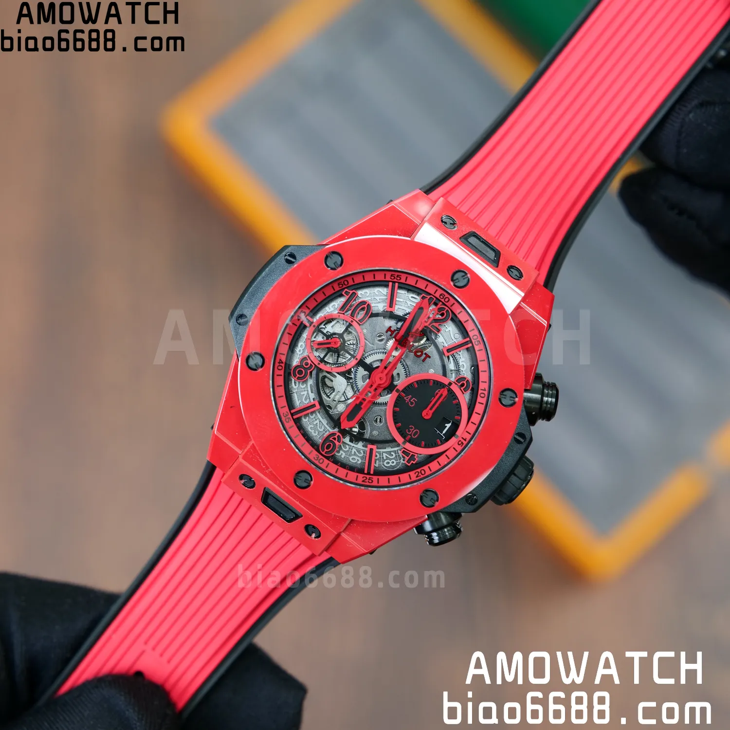 HUBLOT Big Bang Unico 441.CF.8513.RX 42mm BBF 1:1 Best Edition Red Ceramic 54 3965c0e744c248c AMO Watch