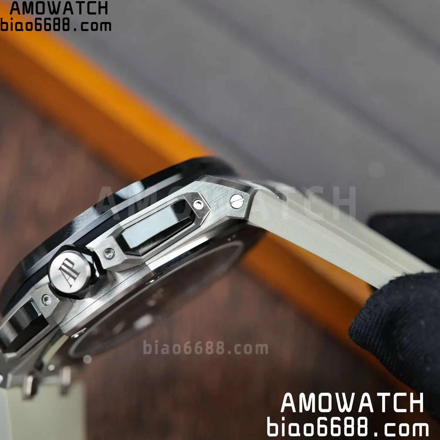 AP Royal Oak Offshore 43mm 26420so SS DDF 1:1 Best Edition Smoked Dial on Gray Rubber Strap DD4401 Super Clone 84 3c32aab6e158a0a 阿默表行AmoWatch