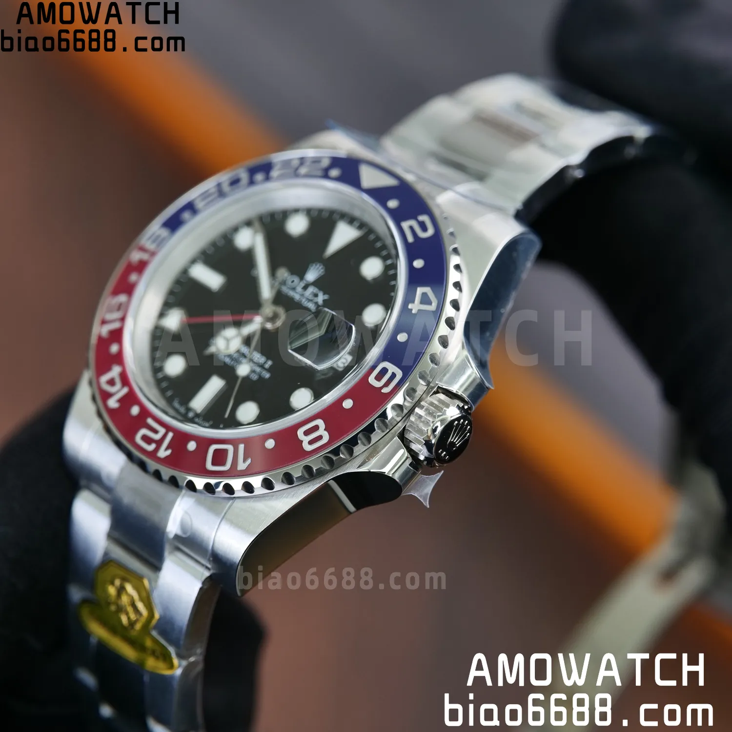 Rolex GMT-Master II 126719 Gold Factory 1:1 Best Edition Black Dial V4 195g (Weighted) 68 3d039f39328a2bc 阿默表行AmoWatch