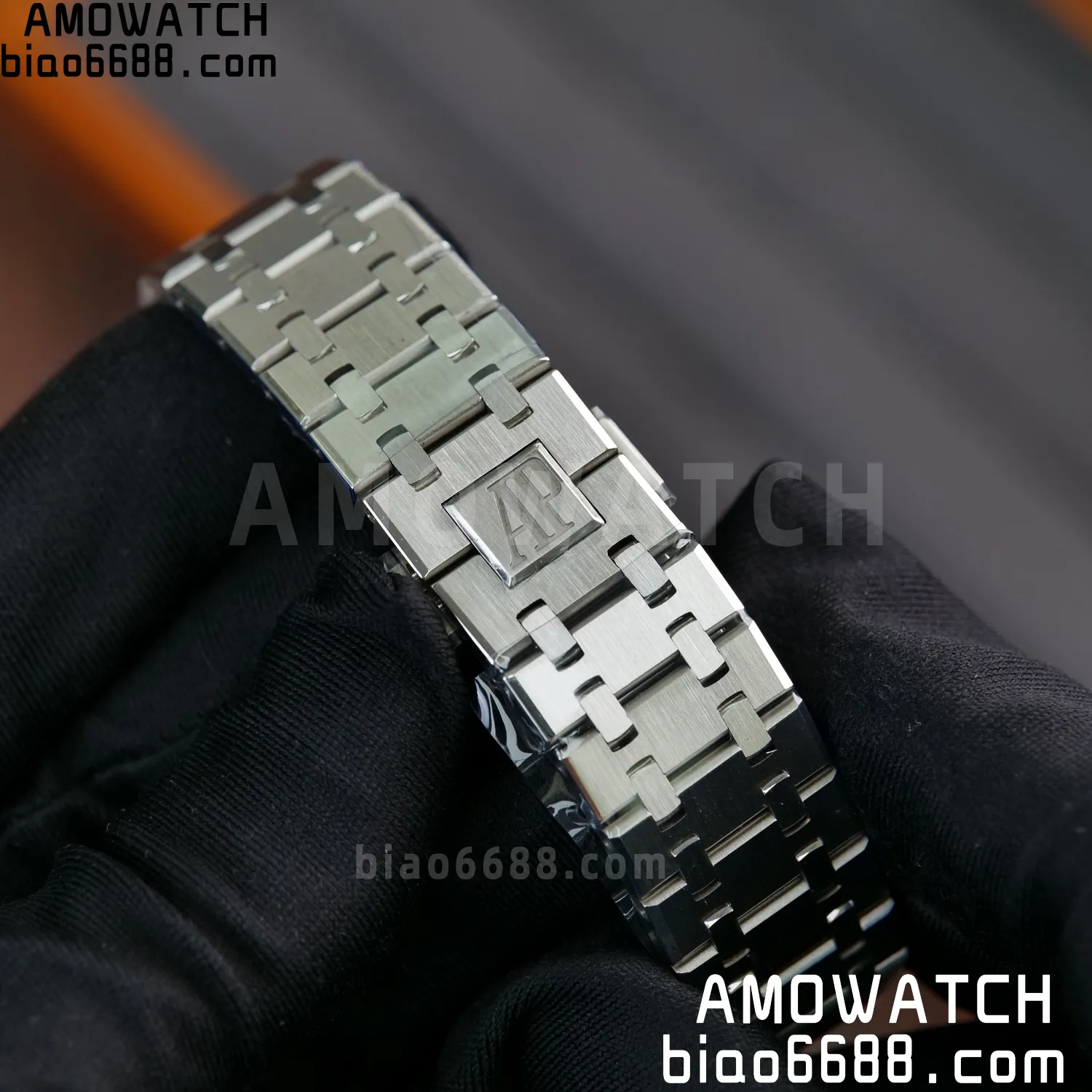AP Royal Oak 41mm 15510ST SS APS Factory 1:1 Best Edition Black Dial on SS Bracelet SA4302 Super Clone (Free Sprung) 96 4100a54f19fa5b6 阿默表行AmoWatch