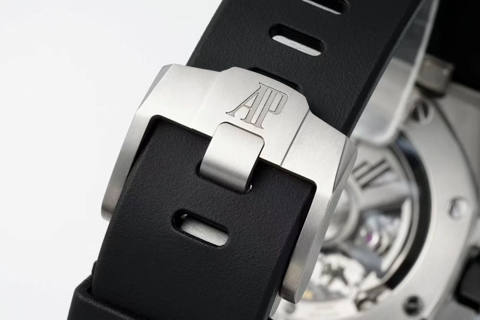 AP Royal Oak Offshore 43mm 26420so SS DDF 1:1 Best Edition Black/White Dial on Black Rubber Strap DD4401 Super Clone 24 43eae1657a6871d 1 AMO Watch