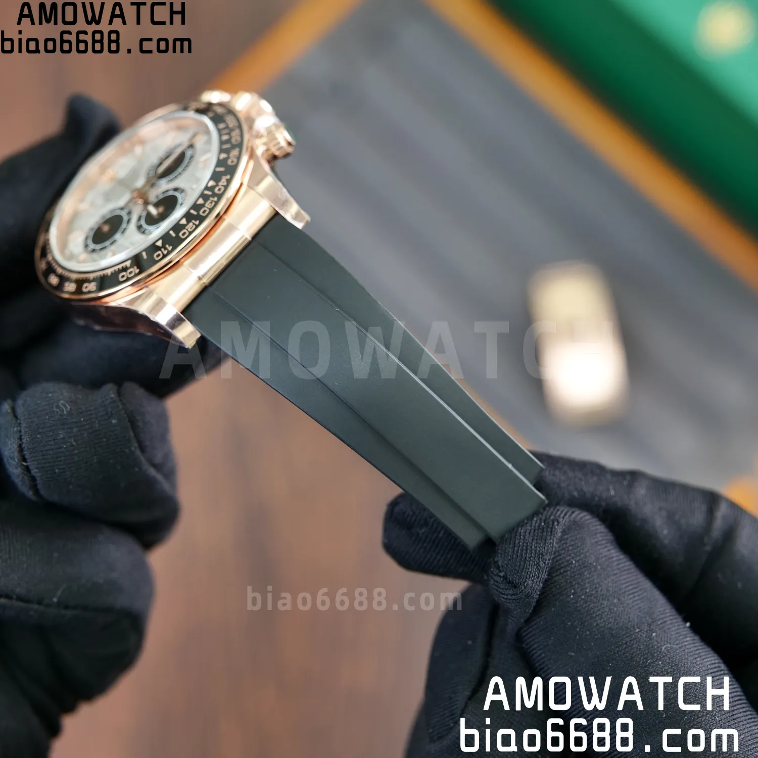 Rolex Daytona 126515 RG ARF1:1 Best Edition Meteorite Dial on Oysterflex Strap DD4131 66 46b184699e865ab 阿默表行AmoWatch
