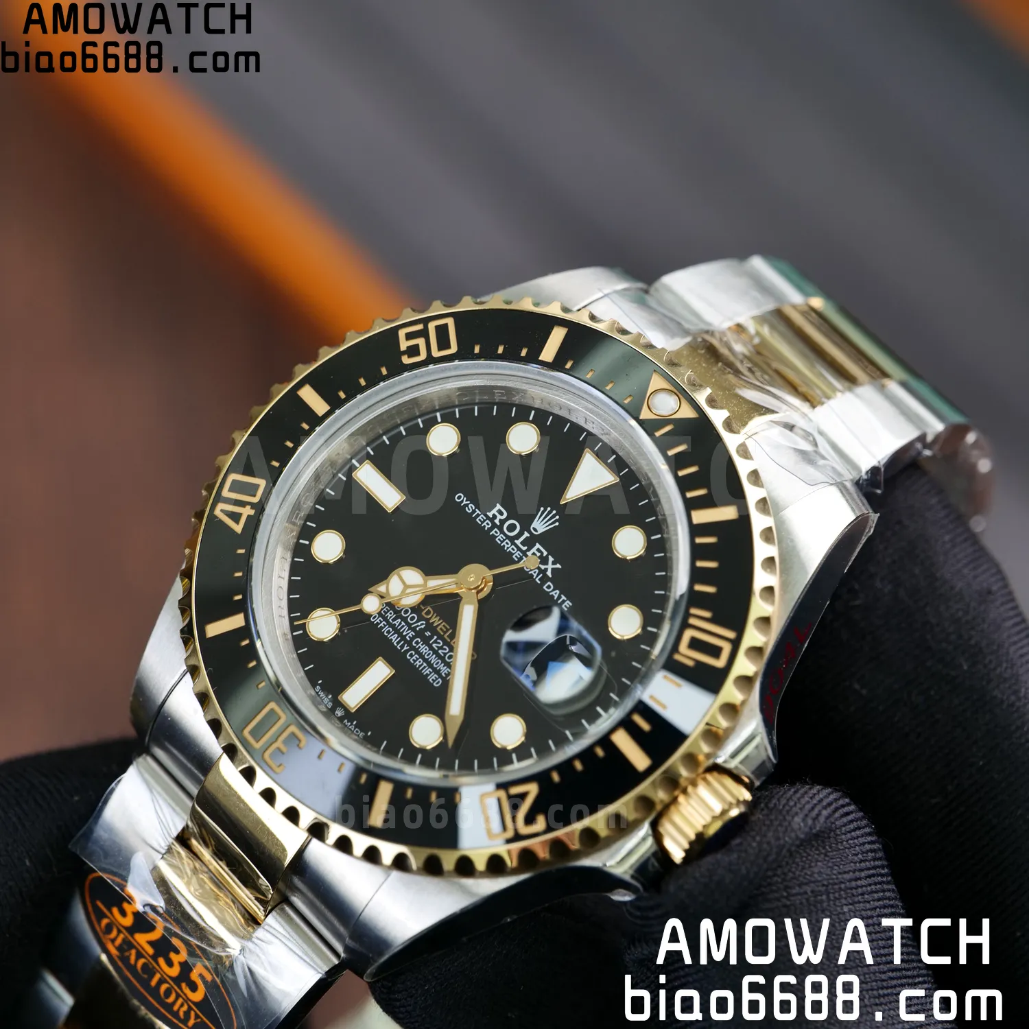 Rolex Sea Dweller 126603 QF 1:1 Best Edition 904L SS/YG Case and Bracelet VR3235 64 485d4fa0baba55b 阿默表行AmoWatch