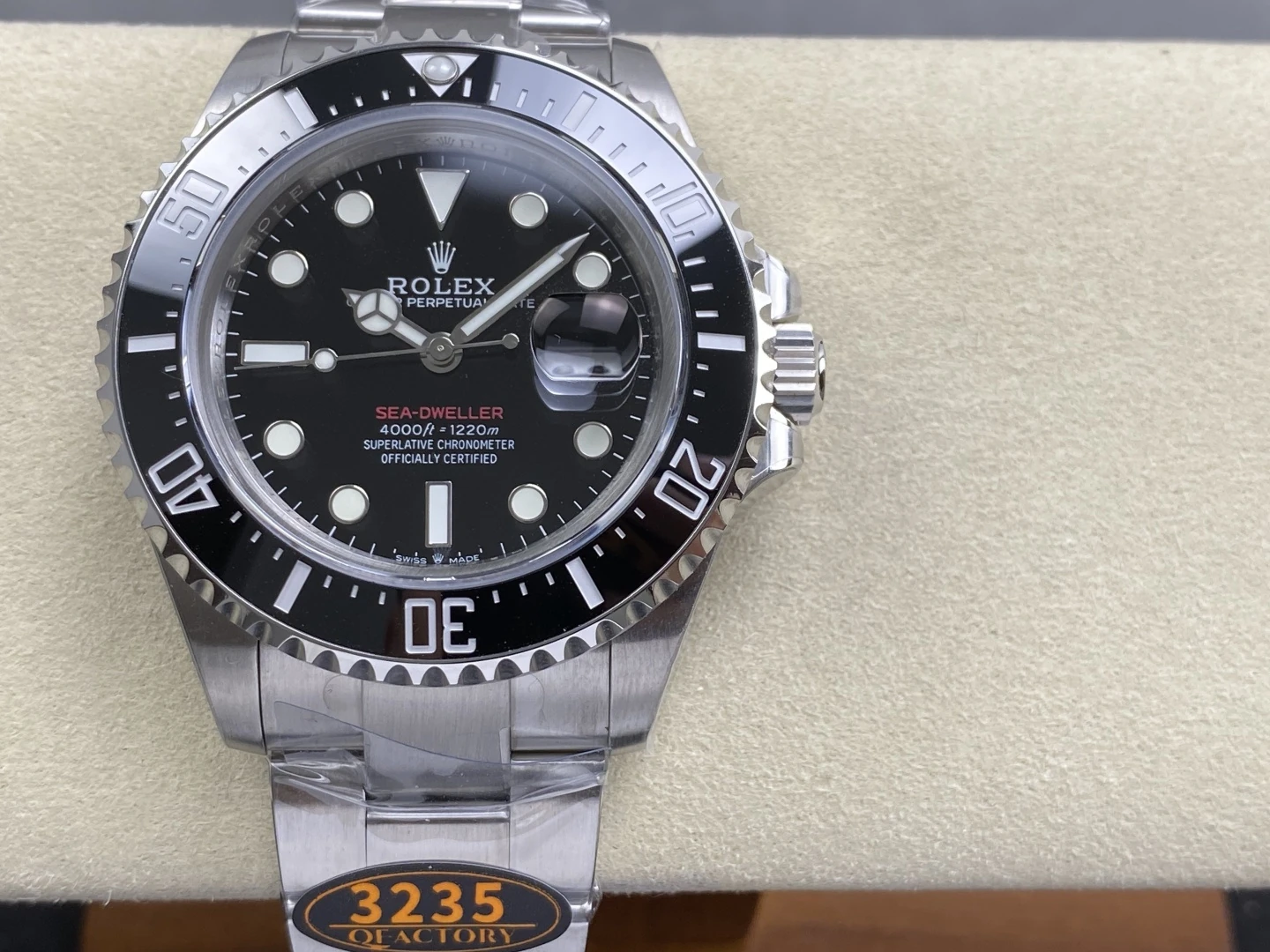 Rolex Sea Dweller 126600 QF 1:1 Best Edition 904L SS Case and Bracelet VR3235 32 4a9d41a42ac760a 阿默表行AmoWatch