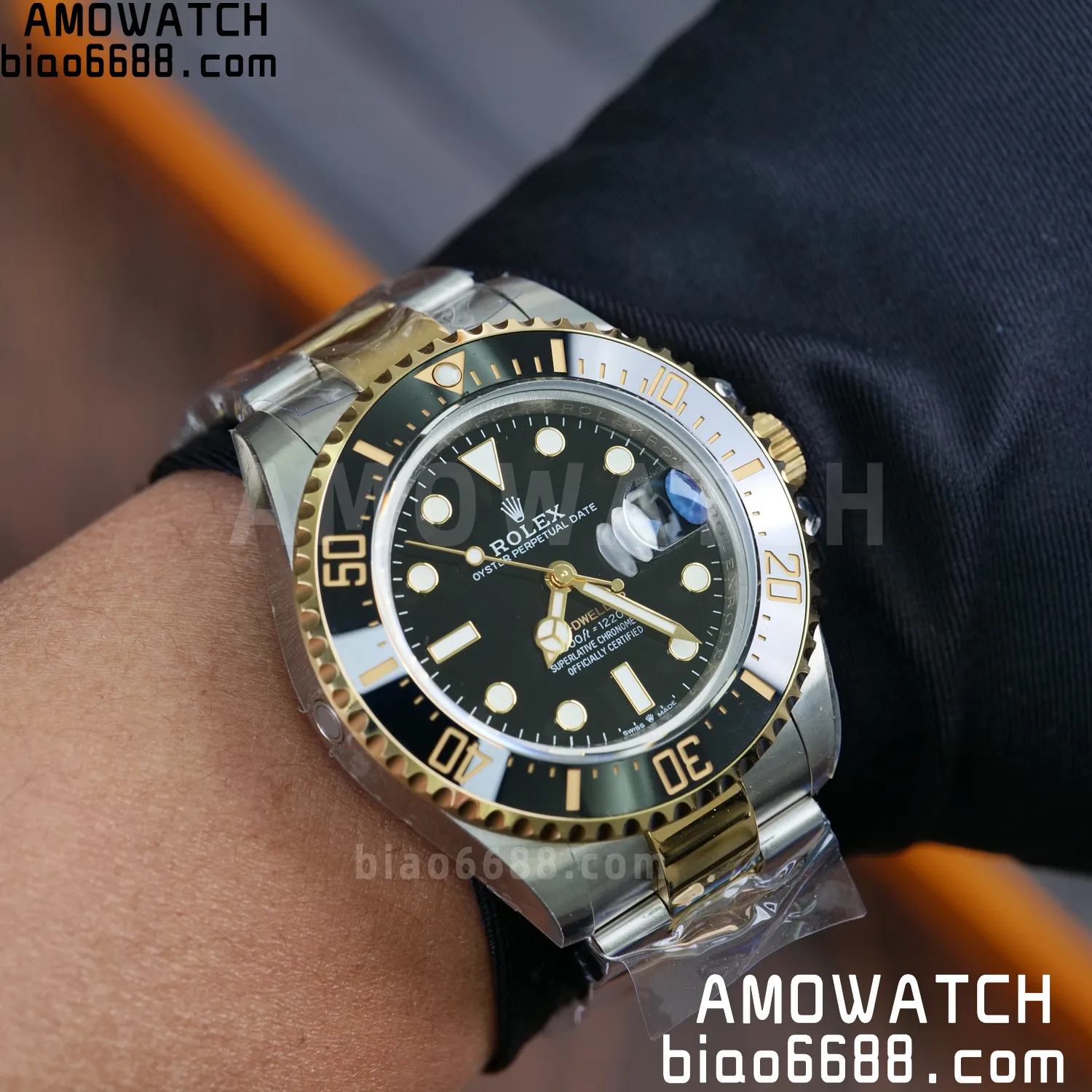 Rolex Sea Dweller 126603 QF 1:1 Best Edition 904L SS/YG Case and Bracelet VR3235 73 50e6746d175136c 阿默表行AmoWatch