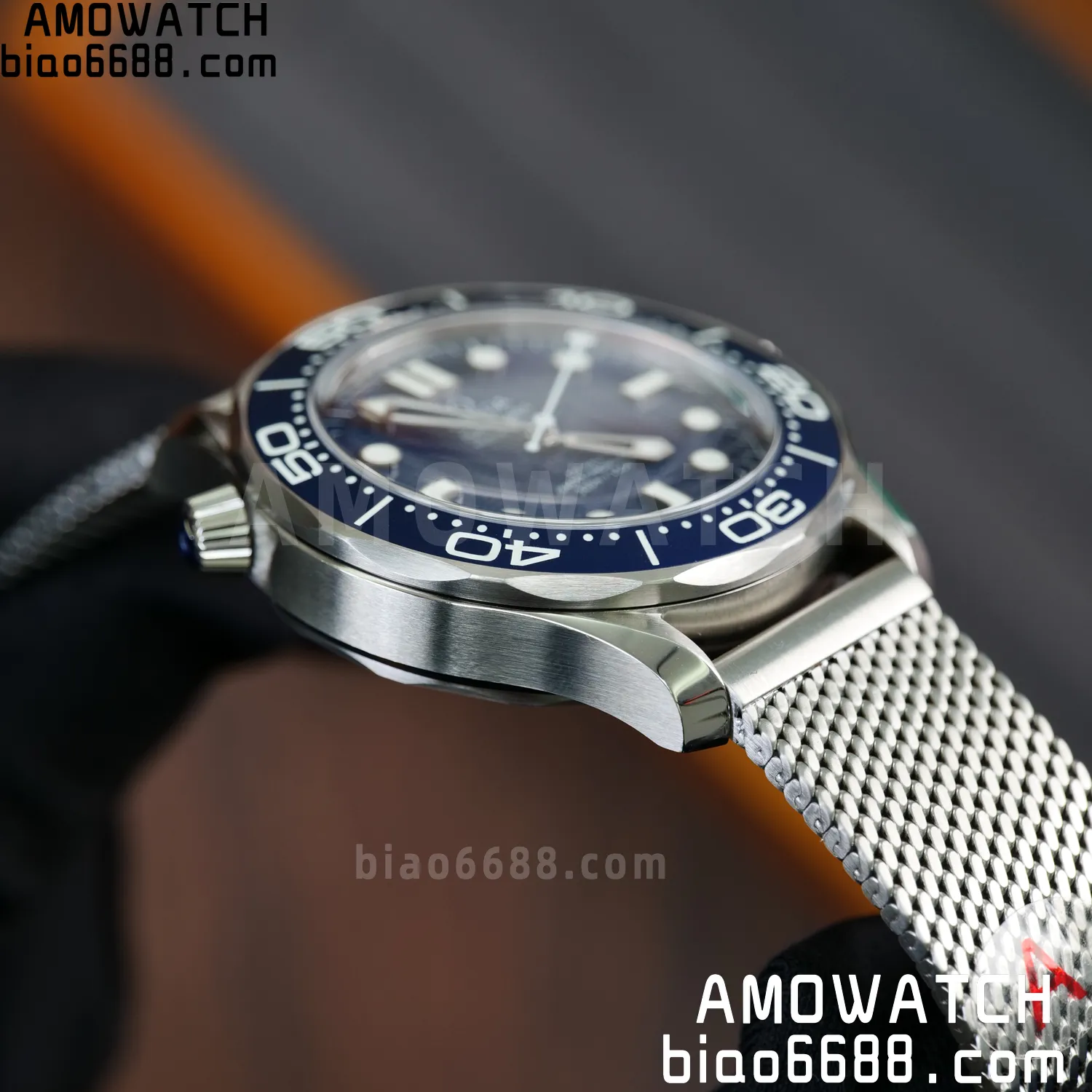 Omega Seamaster 300m 42mm VSF 1:1 Best Edition Blue Dial SA8806 Super Clone V6 82 55b830419347847 阿默表行AmoWatch