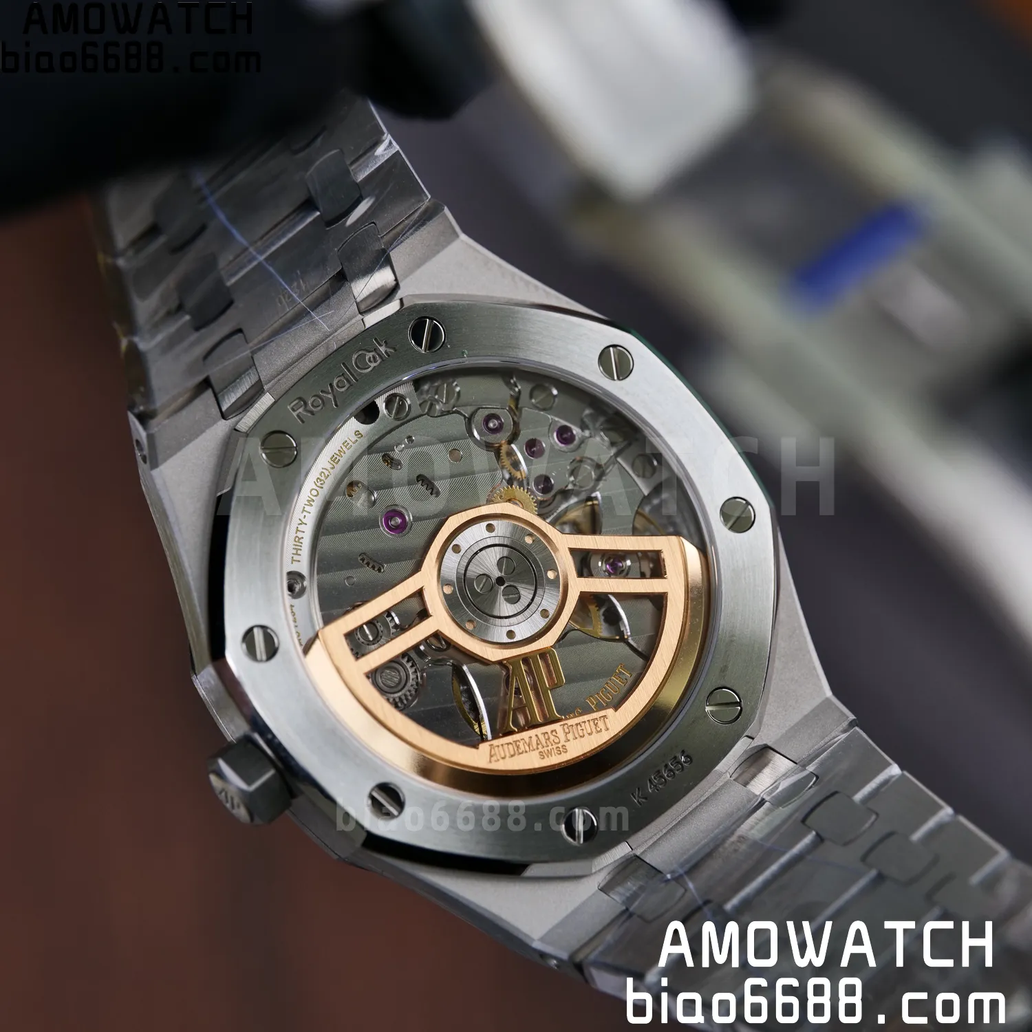 AP Royal Oak 41mm 15510ST SS APS Factory 1:1 Best Edition Black Dial on SS Bracelet SA4302 Super Clone (Free Sprung) 88 58ee45d6de6637b 阿默表行AmoWatch