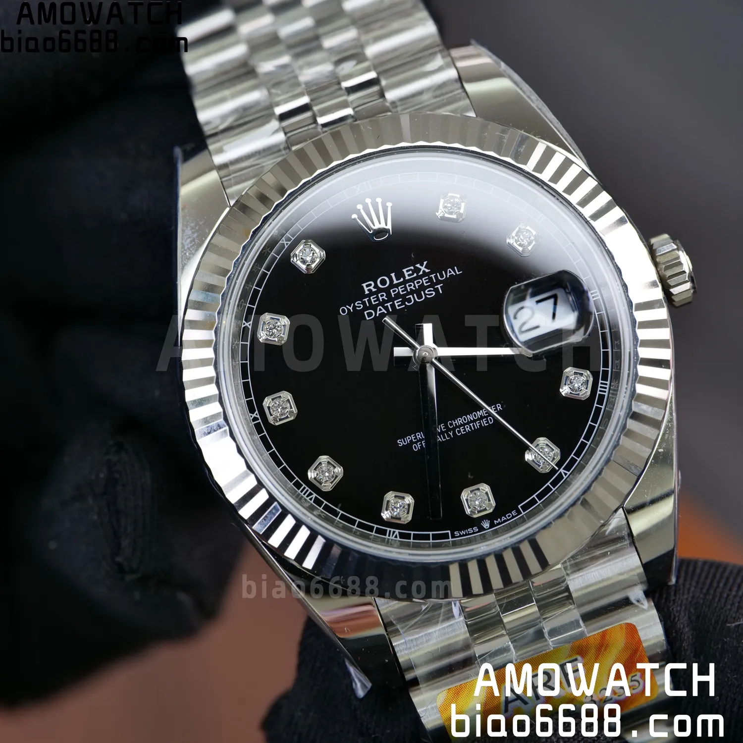 Rolex DateJust 126334-0020 41mm ARF 1:1 Best Edition Black Dial on Jubilee Bracelet dd3235 70 5efe7cc77382ea8 阿默表行AmoWatch