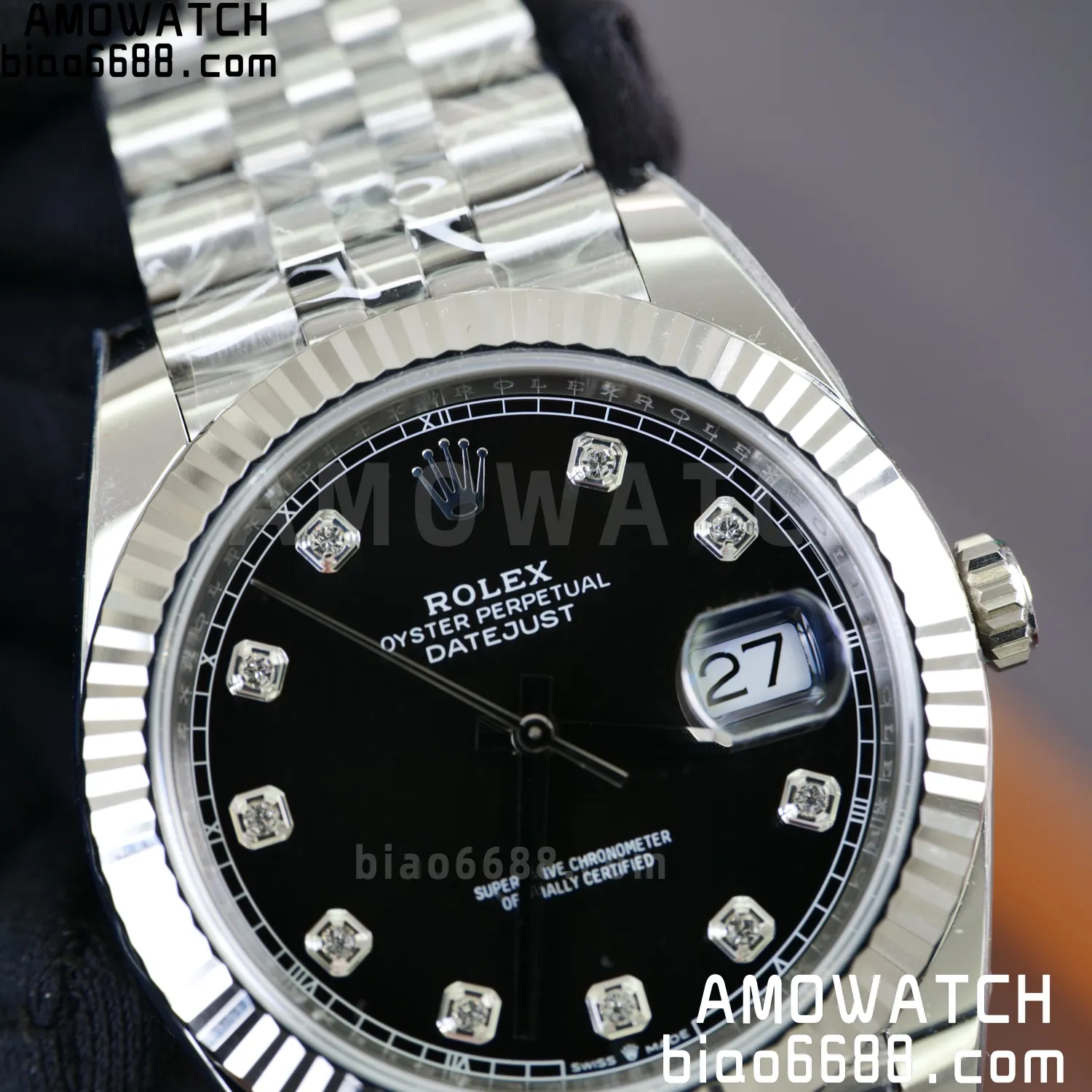 Rolex DateJust 126334-0020 41mm ARF 1:1 Best Edition Black Dial on Jubilee Bracelet dd3235 72 65cabfbdbfdd7b5 阿默表行AmoWatch