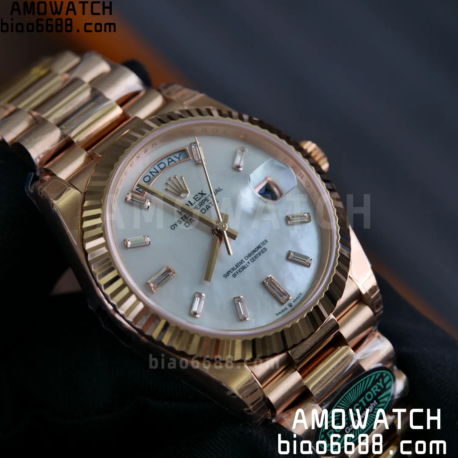 Rolex Day Date 40 RG 228236 RCF 1:1 Best Edition White Roman Dial on President Bracelet VR3255 (211g) 72 67a6a4a897bfeea AMO Watch