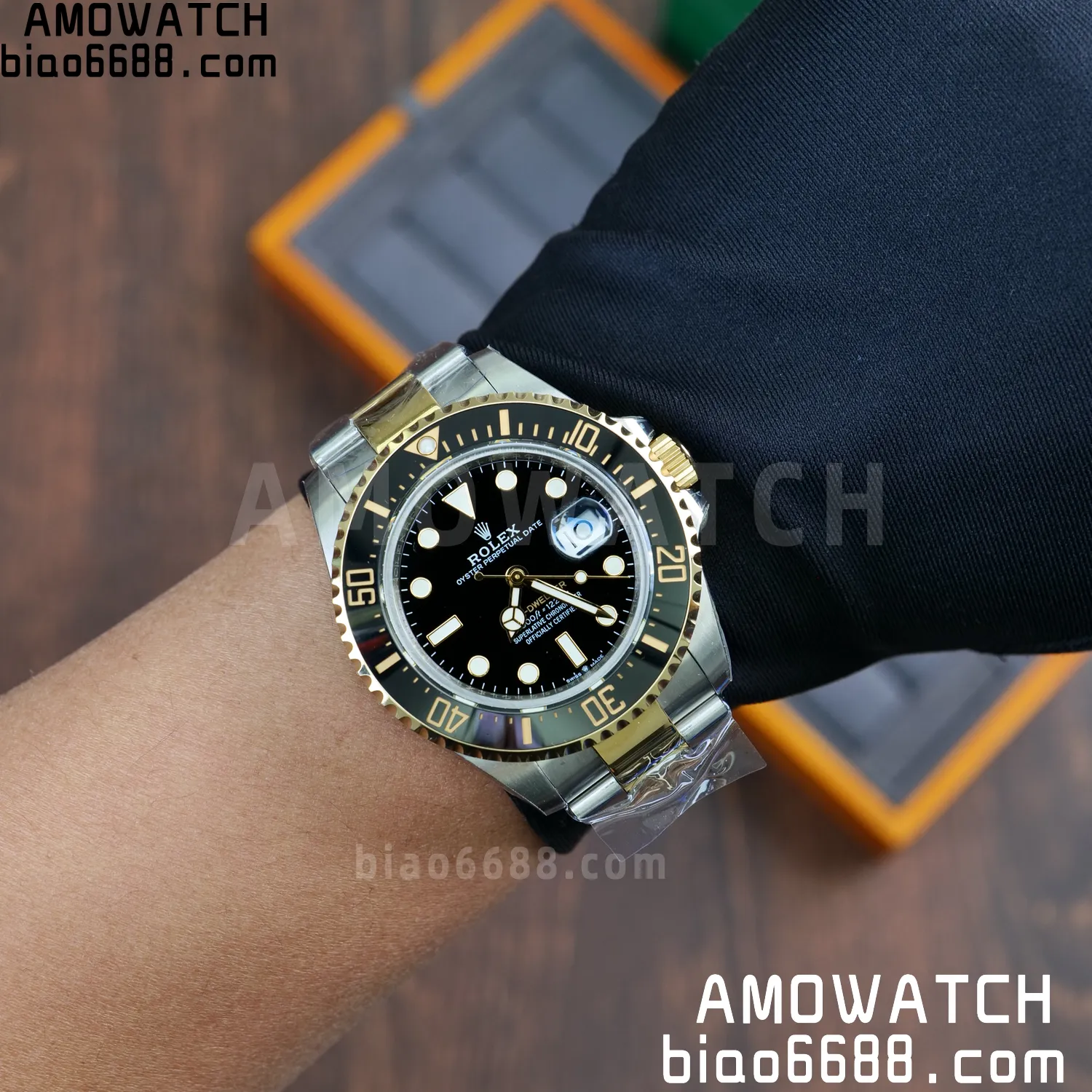 Rolex Sea Dweller 126603 QF 1:1 Best Edition 904L SS/YG Case and Bracelet VR3235 75 67b61a9bcb02180 阿默表行AmoWatch