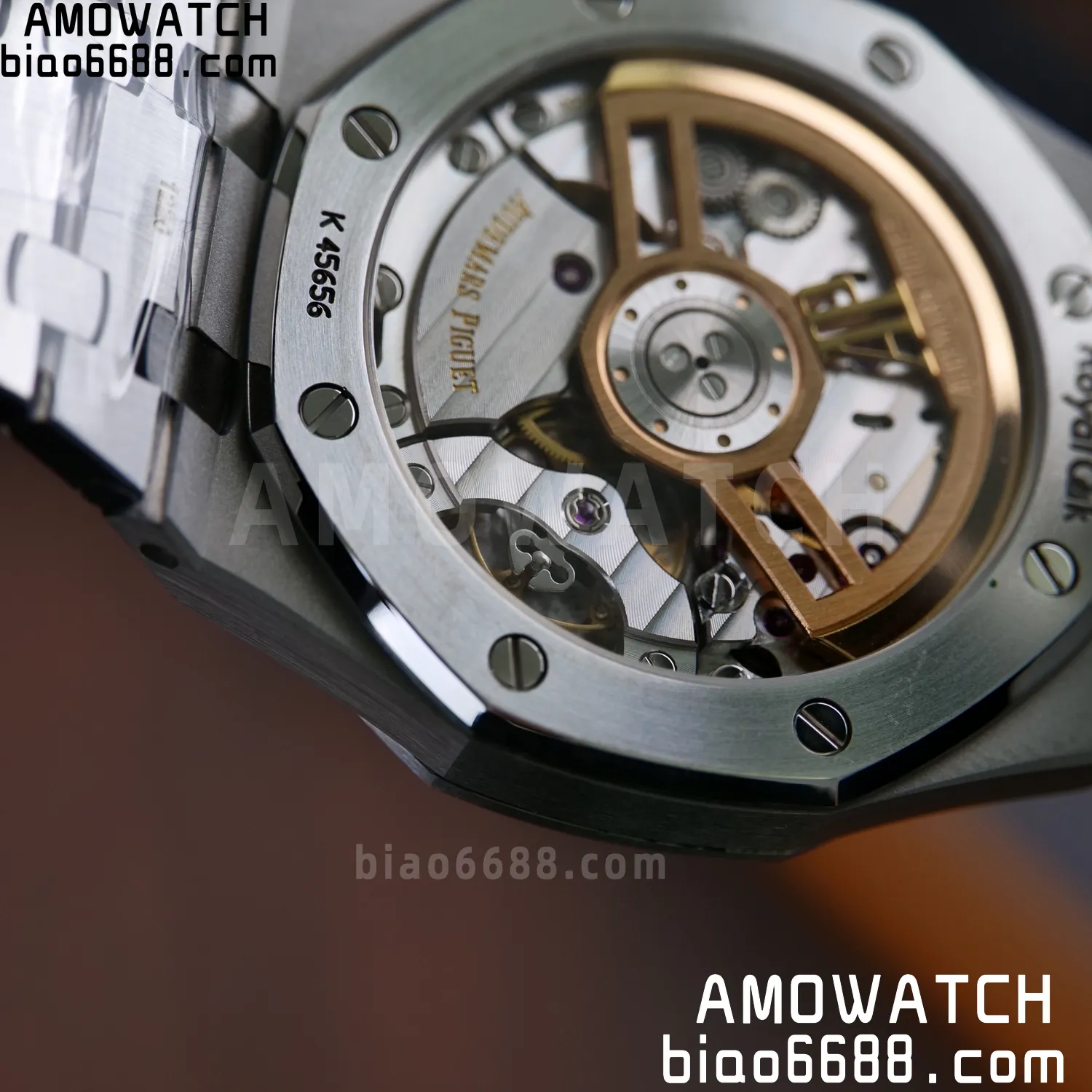 AP Royal Oak 41mm 15510ST SS APS Factory 1:1 Best Edition Black Dial on SS Bracelet SA4302 Super Clone (Free Sprung) 90 6878083c911eb59 阿默表行AmoWatch