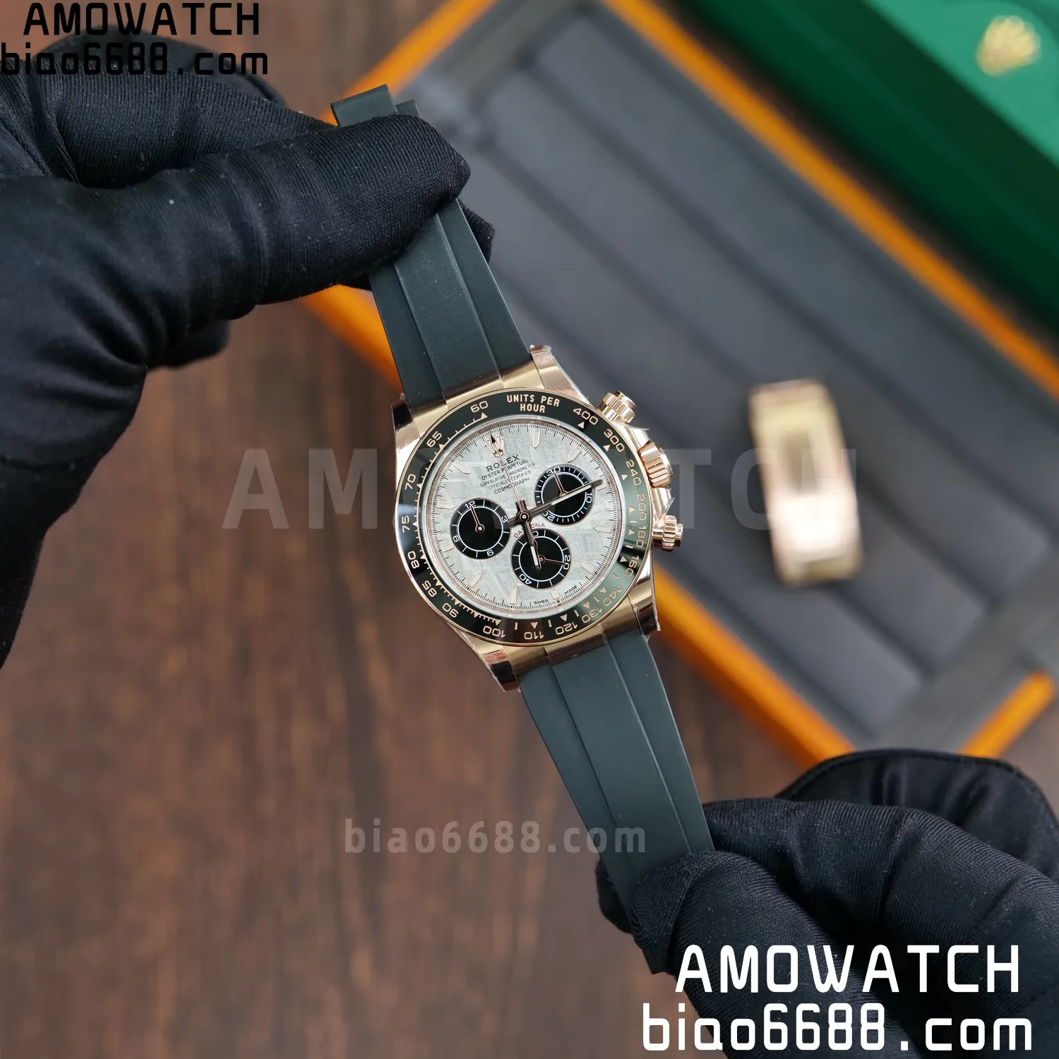 Rolex Daytona 126515 RG ARF1:1 Best Edition Meteorite Dial on Oysterflex Strap DD4131 62 6bd228c91e89491 阿默表行AmoWatch