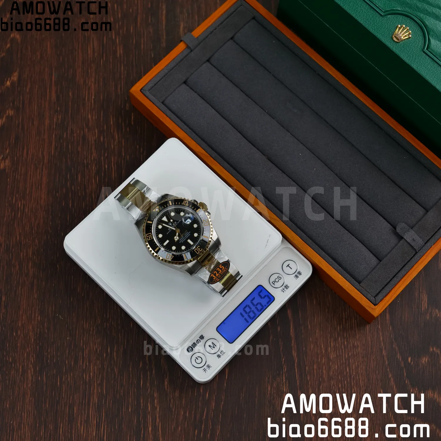 Rolex Sea Dweller 126603 QF 1:1 Best Edition 904L SS/YG Case and Bracelet VR3235 51 6cef72f91b79ebb 阿默表行AmoWatch