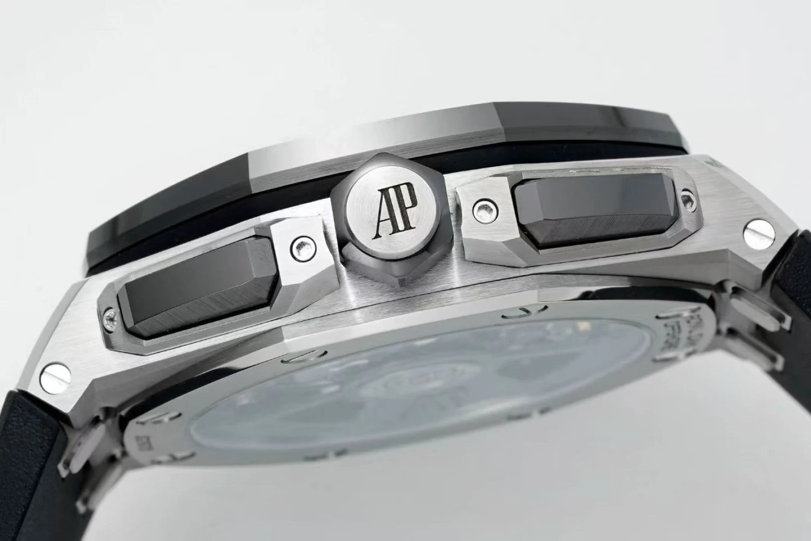 AP Royal Oak Offshore 43mm 26420so SS DDF 1:1 Best Edition Black/White Dial on Black Rubber Strap DD4401 Super Clone 27 70c704738612ea7 AMO Watch