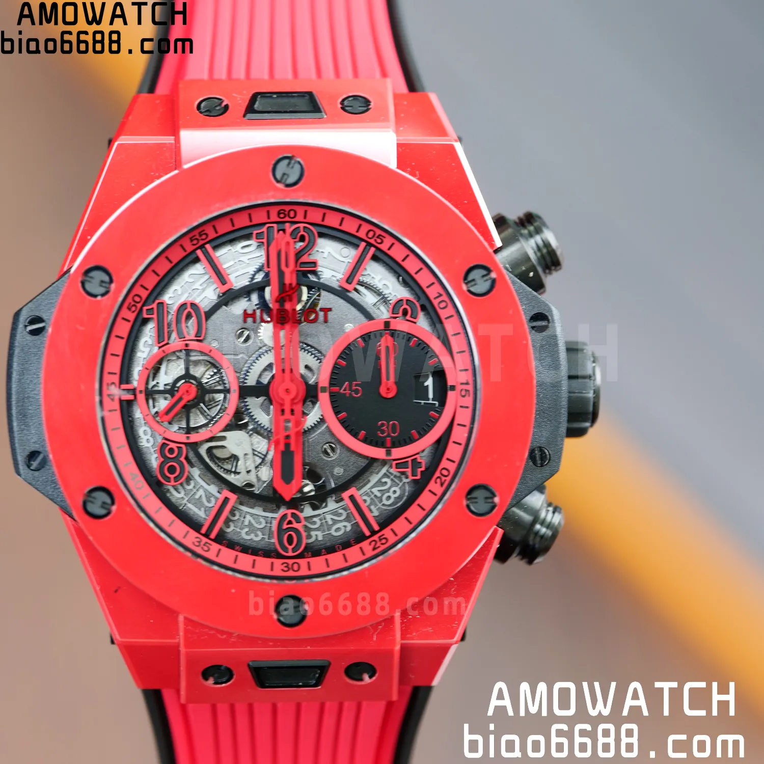 HUBLOT Big Bang Unico 441.CF.8513.RX 42mm BBF 1:1 Best Edition Red Ceramic 58 7352017914599d8 AMO Watch