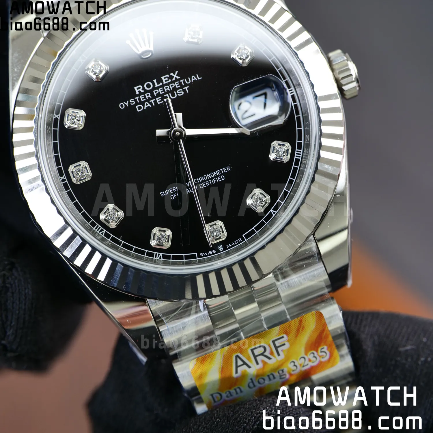 Rolex DateJust 126334-0020 41mm ARF 1:1 Best Edition Black Dial on Jubilee Bracelet dd3235 71 742bc806160b1f0 阿默表行AmoWatch