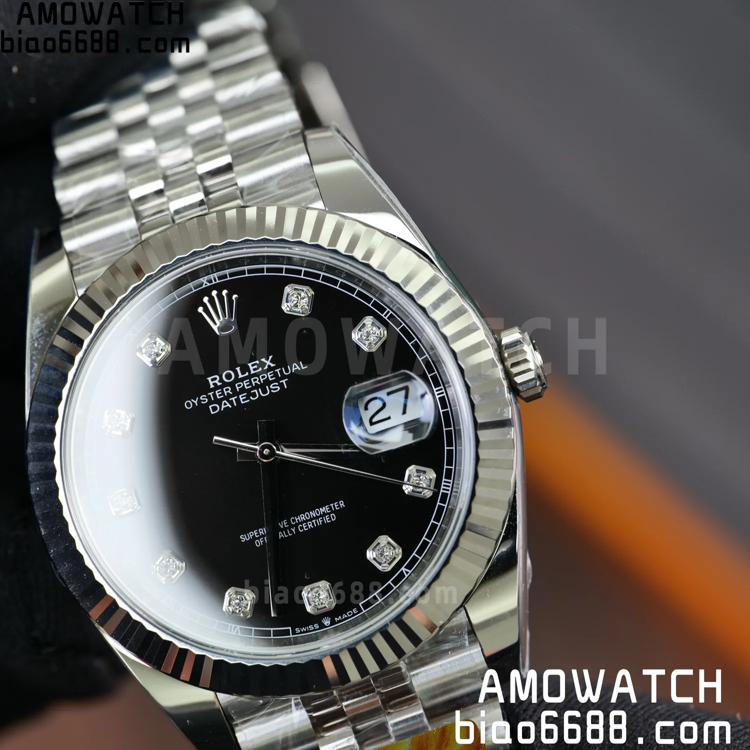 Rolex DateJust 126334-0020 41mm ARF 1:1 Best Edition Black Dial on Jubilee Bracelet dd3235 69 785626eb74fe6d9 阿默表行AmoWatch