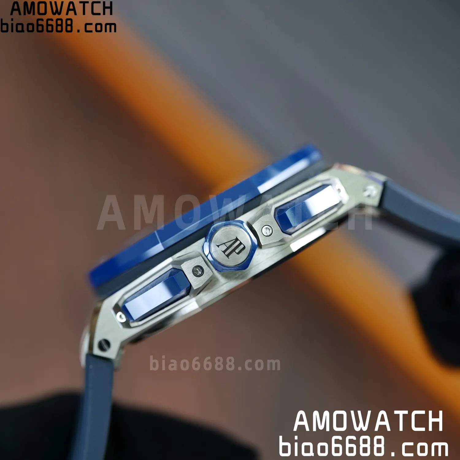 AP Royal Oak Offshore 43mm 26420so SS DDF 1:1 Best Edition Blue Dial on Blue Rubber Strap DD4401 Super Clone 73 7c2c7b73df57942 AMO Watch