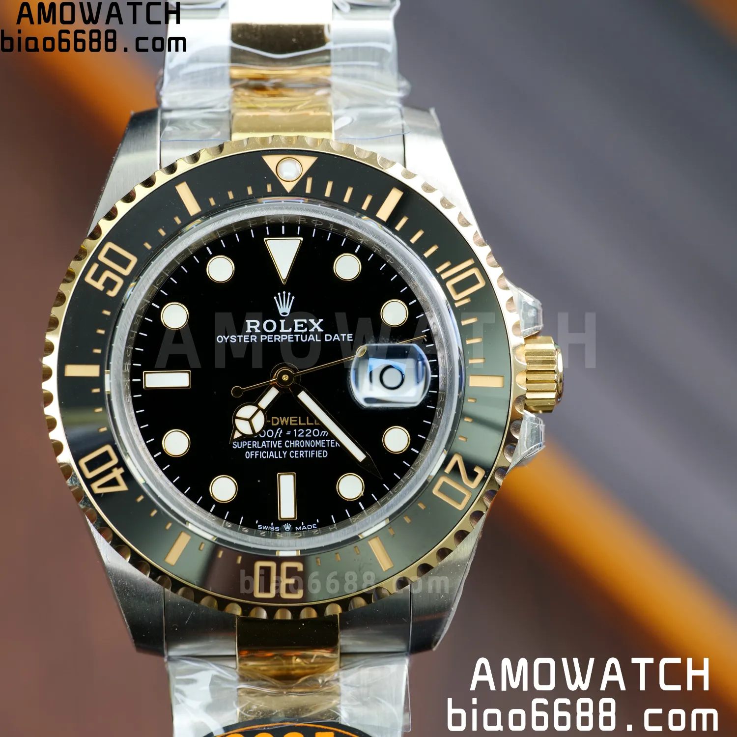 Rolex Sea Dweller 126603 QF 1:1 Best Edition 904L SS/YG Case and Bracelet VR3235 58 7d545454bc258b8 阿默表行AmoWatch
