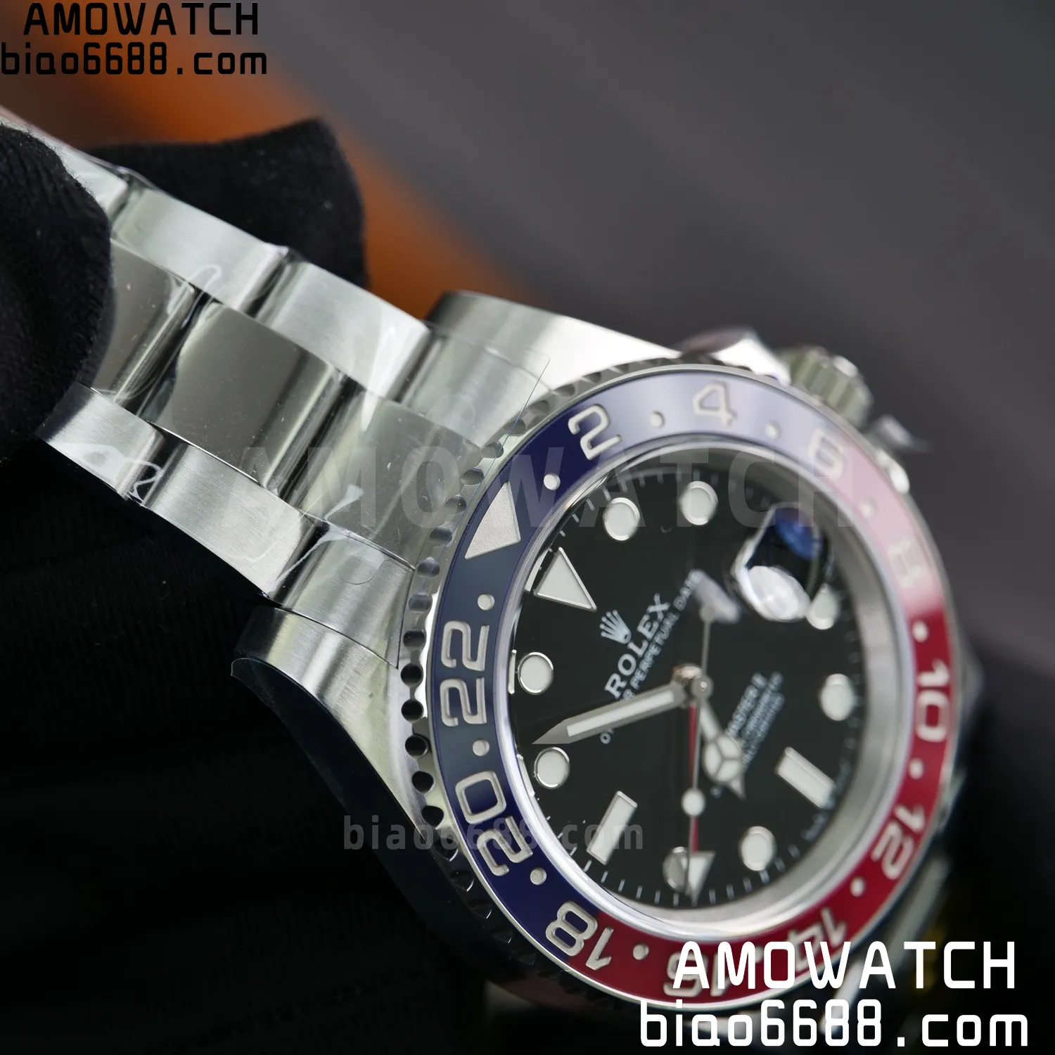 Rolex GMT-Master II 126719 Gold Factory 1:1 Best Edition Black Dial V4 195g (Weighted) 71 7e600fd543b7c60 阿默表行AmoWatch