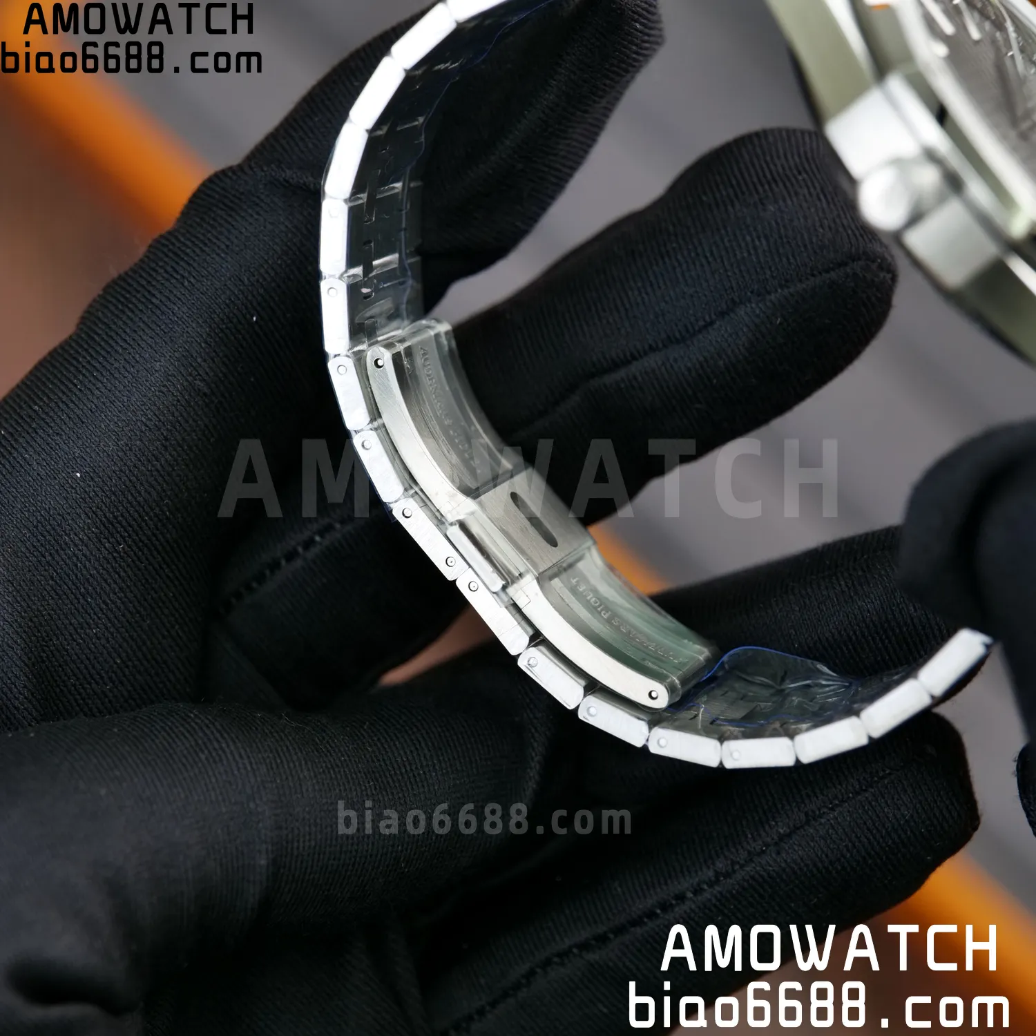 AP Royal Oak 41mm 15510ST SS APS Factory 1:1 Best Edition Black Dial on SS Bracelet SA4302 Super Clone (Free Sprung) 99 82fc72fbad63623 阿默表行AmoWatch